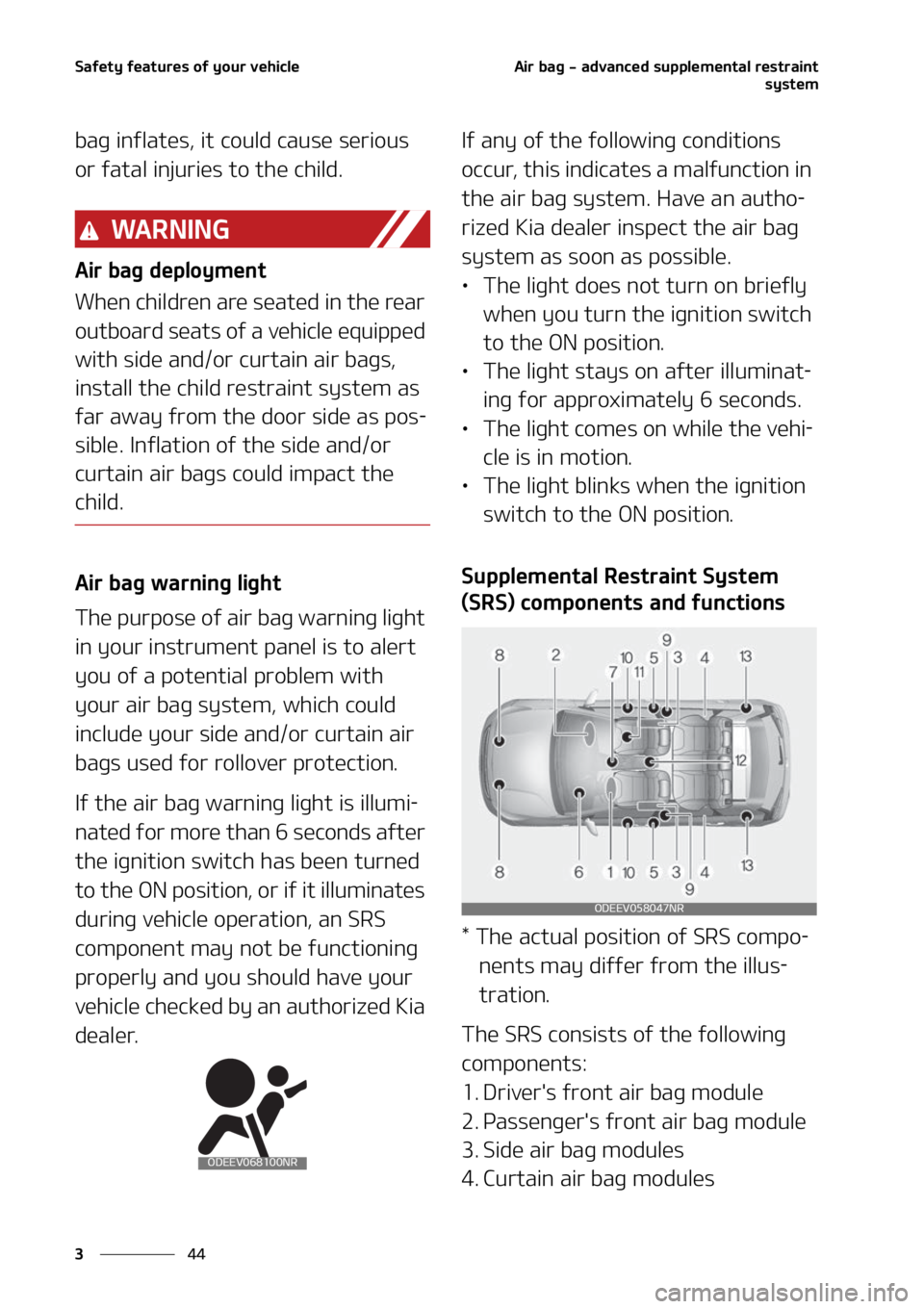 KIA SOUL 2022  Owners Manual �4�B�G�F�U�Z��G�F�B�U�V�S�F�T��P�G��Z�P�V�S��W�F�I�J�D�M�F
��
�
�"�J�S��C�B�H����B�E�W�B�O�D�F�E��T�V�Q�Q�M�F�N�F�O�U�B�M��S�F�T�U�S�B�J�O�U
�T�Z�T�U�F�N
�C�B�H��J�O�G�M�B�U�F�T�
��J�U�