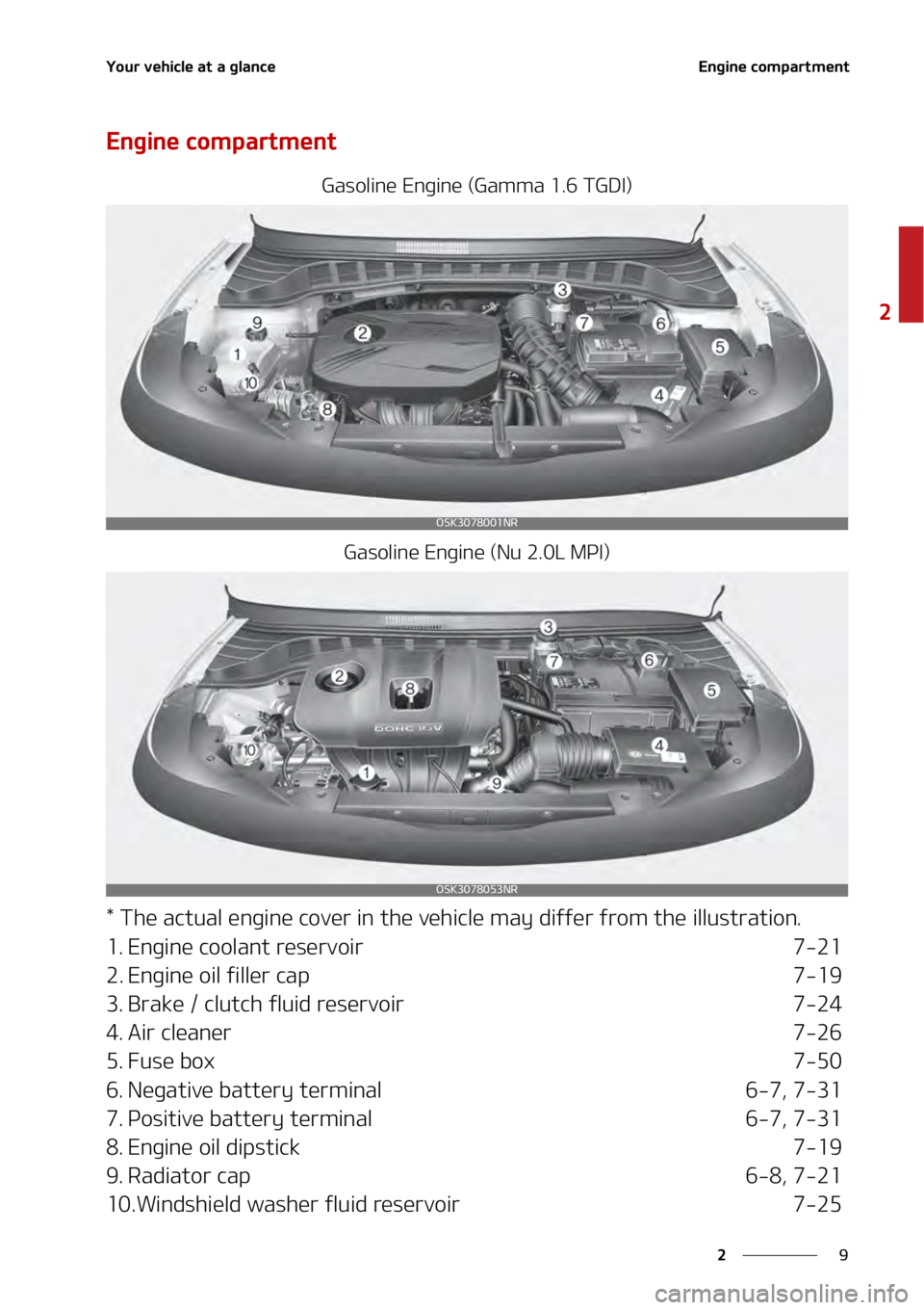KIA SOUL 2020  Owners Manual �
�
�
�:�P�V�S��W�F�I�J�D�M�F��B�U��B��H�M�B�O�D�F�&�O�H�J�O�F��D�P�N�Q�B�S�U�N�F�O�U�
�&�O�H�J�O�F��D�P�N�Q�B�S�U�N�F�O�U
�(�B�T�P�M�J�O�F��&�O�H�J�O�F��	�(�B�N�N�B������5�(�%�*�
�(�