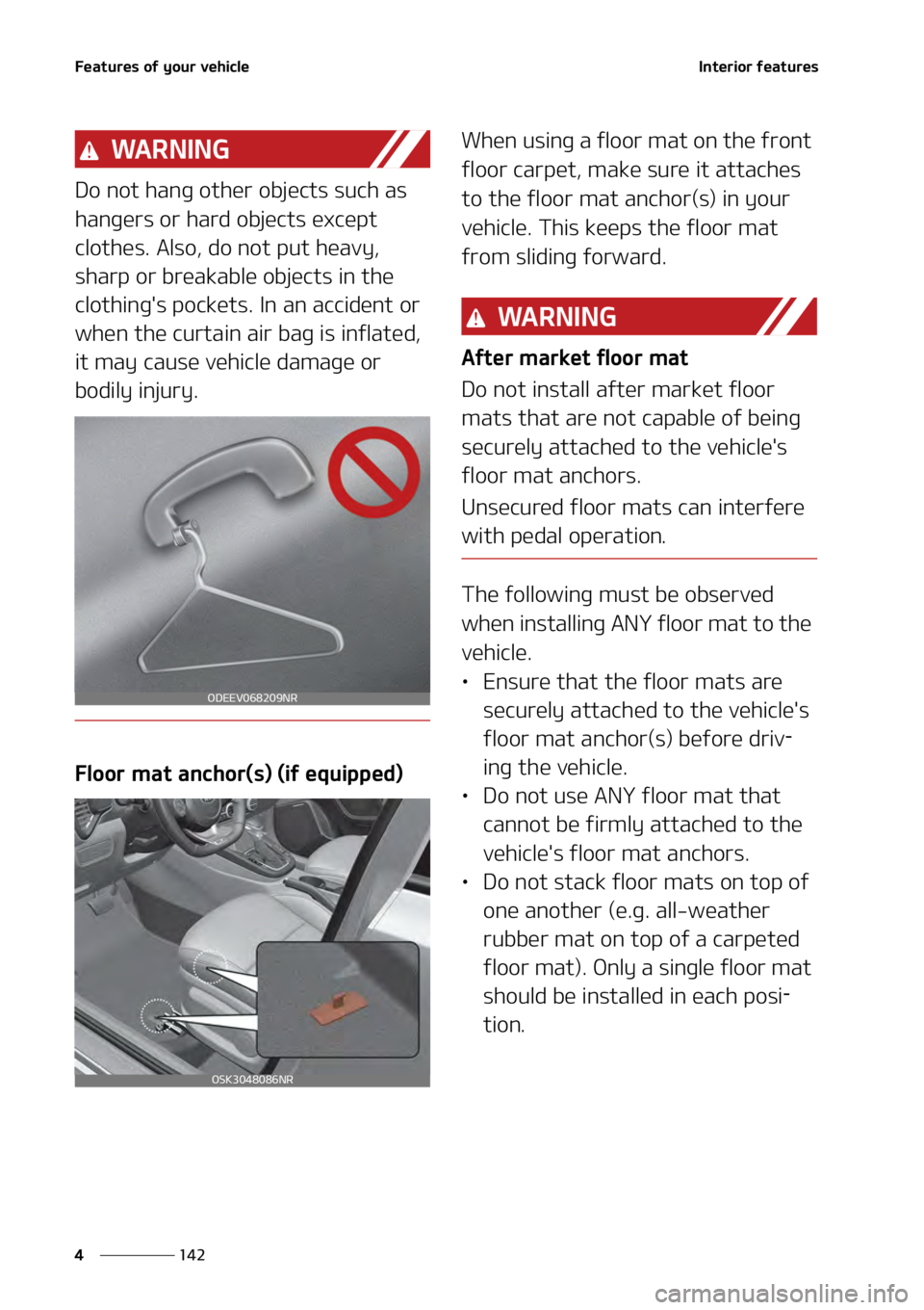 KIA SOUL 2020  Owners Manual ��F�B�U�V�S�F�T��P�G��Z�P�V�S��W�F�I�J�D�M�F
���
�
�*�O�U�F�S�J�P�S��G�F�B�U�V�S�F�T�
�8�" �3 �/ �* �/ �(
�%�P��O�P�U��I�B�O�H��P�U�I�F�S� �P�C�K�F�D�U�T��T�V�D�I��B�T�
�I�B�O�H�F�S�T