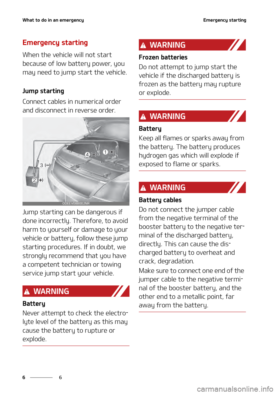 KIA SOUL 2020  Owners Manual �8�I�B�U��U�P��E�P��J�O��B�O��F�N�F�S�H�F�O�D�Z
�
�
�&�N�F�S�H�F�O�D�Z��T�U�B�S�U�J�O�H�
�&�N�F�S�H�F�O�D�Z��T�U�B�S�U�J�O�H
�8�I�F�O��U�I�F��W�F�I�J�D�M�F��X�J�M�M��O�P�U��T�U�B�S�U�
