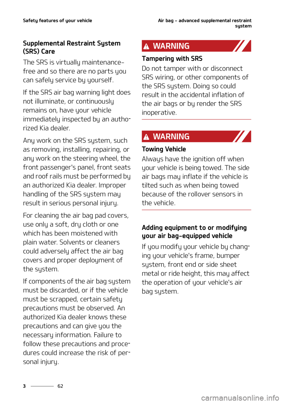 KIA SOUL 2020  Owners Manual �4�B�G�F�U�Z��G�F�B�U�V�S�F�T��P�G��Z�P�V�S��W�F�I�J�D�M�F
��
�
�"�J�S��C�B�H����B�E�W�B�O�D�F�E��T�V�Q�Q�M�F�N�F�O�U�B�M��S�F�T�U�S�B�J�O�U �����
�T�Z�T�U�F�N
�4�V�Q�Q�M�F�N�F�O�U�B