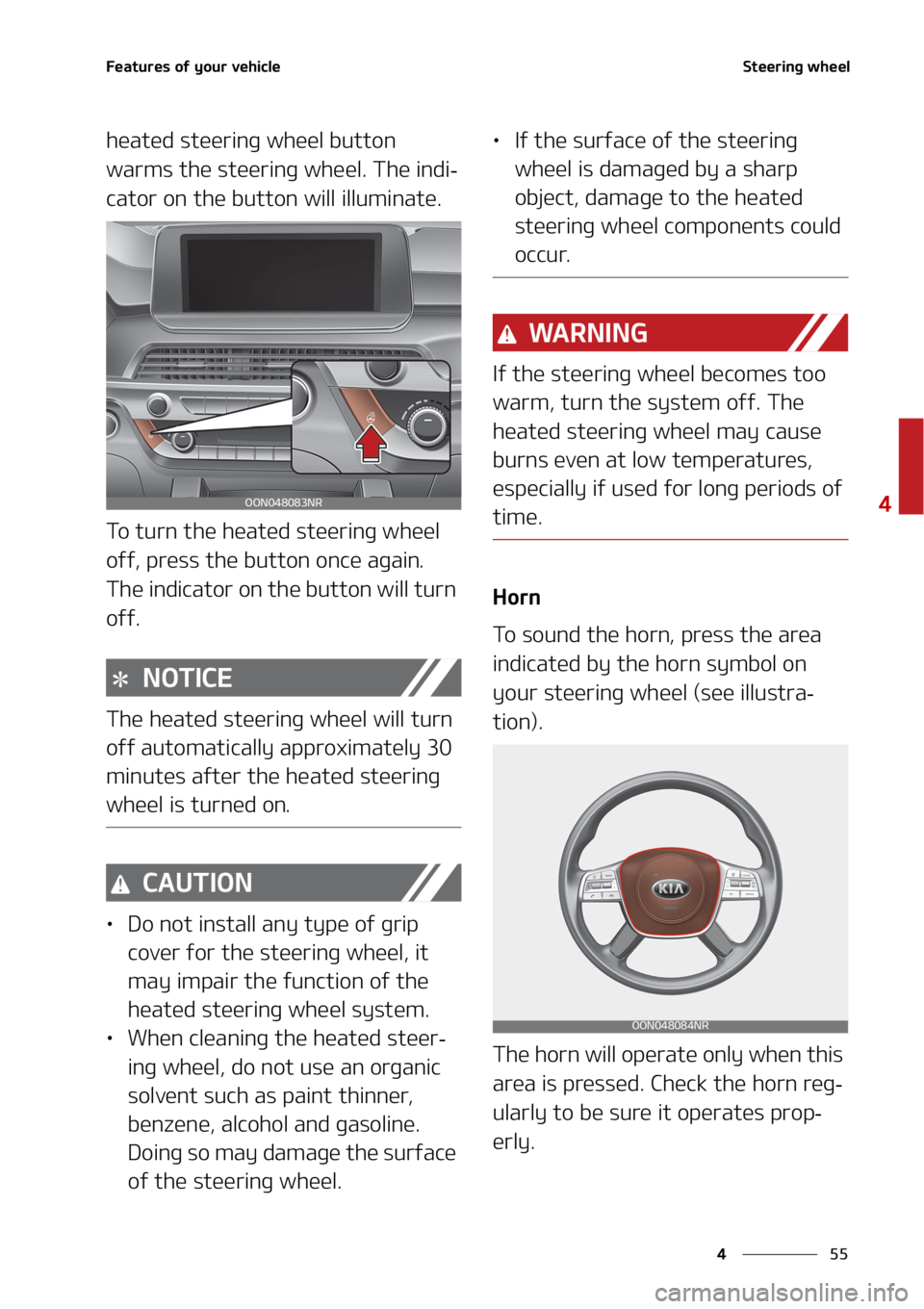 KIA TELLURIDE 2020  Owners Manual ��
�
�
��F�B�U�V�S�F�T��P�G��Z�P�V�S��W�F�I�J�D�M�F�4�U�F�F�S�J�O�H��X�I�F�F�M
�I�F�B�U�F�E��T�U�F�F�S�J�O�H��X�I�F�F�M��C�V�U�U�P�O�
�X�B�S�N�T��U�I�F��T�U�F�F�S�J�O�H��X�I�F�F�M���