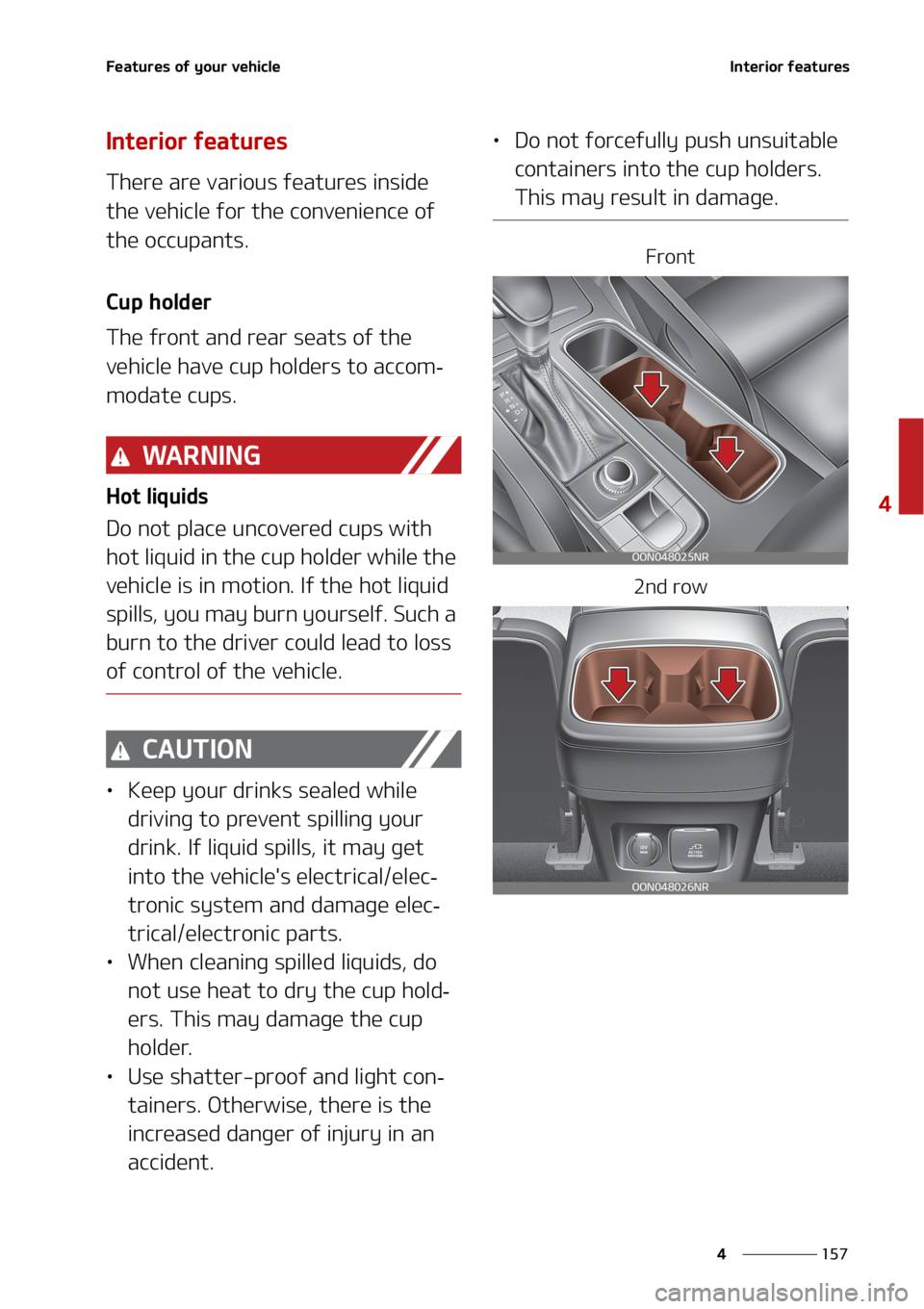 KIA TELLURIDE 2020  Owners Manual ���
�
�
��F�B�U�V�S�F�T��P�G��Z�P�V�S��W�F�I�J�D�M�F�*�O�U�F�S�J�P�S��G�F�B�U�V�S�F�T
�*�O�U�F�S�J�P�S��G�F�B�U�V�S�F�T
�5�I�F�S�F��B�S�F��W�B�S�J�P�V�T��G�F�B�U�V�S�F�T��J�O�T�J�E�F�
