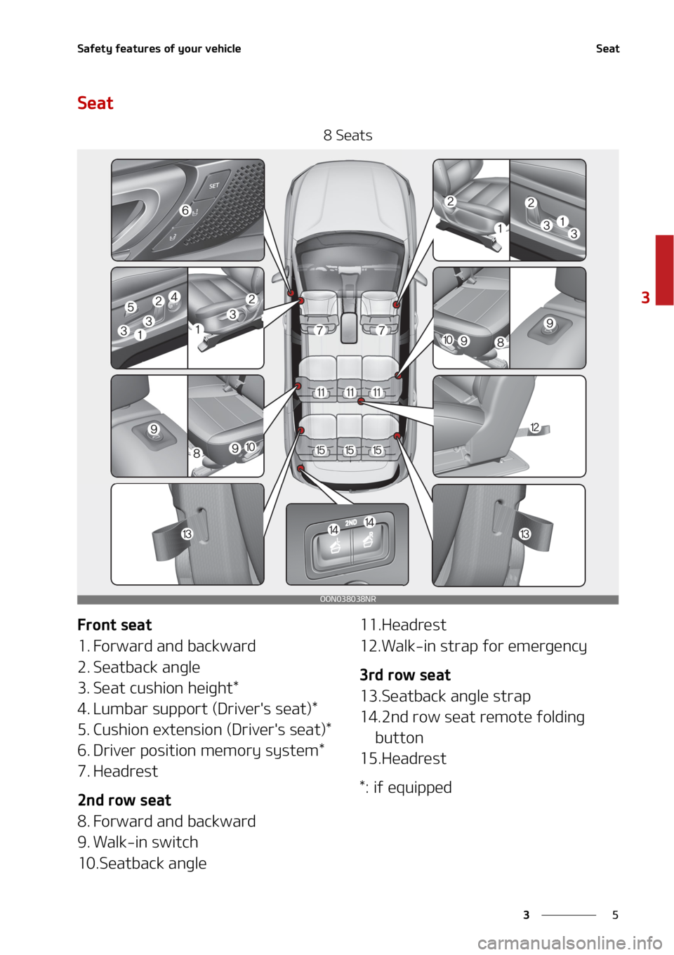 KIA TELLURIDE 2020  Owners Manual �
�
�
�4�B�G�F�U�Z��G�F�B�U�V�S�F�T��P�G��Z�P�V�S��W�F�I�J�D�M�F�4�F�B�U
�4�F�B�U
���4�F�B�U�T
��S�P�O�U��T�F�B�U
�� ��P�S�X�B�S�E��B�O�E��C�B�D�L�X�B�S�E
�� �4�F�B�U�C�B�D�L��B�O�H