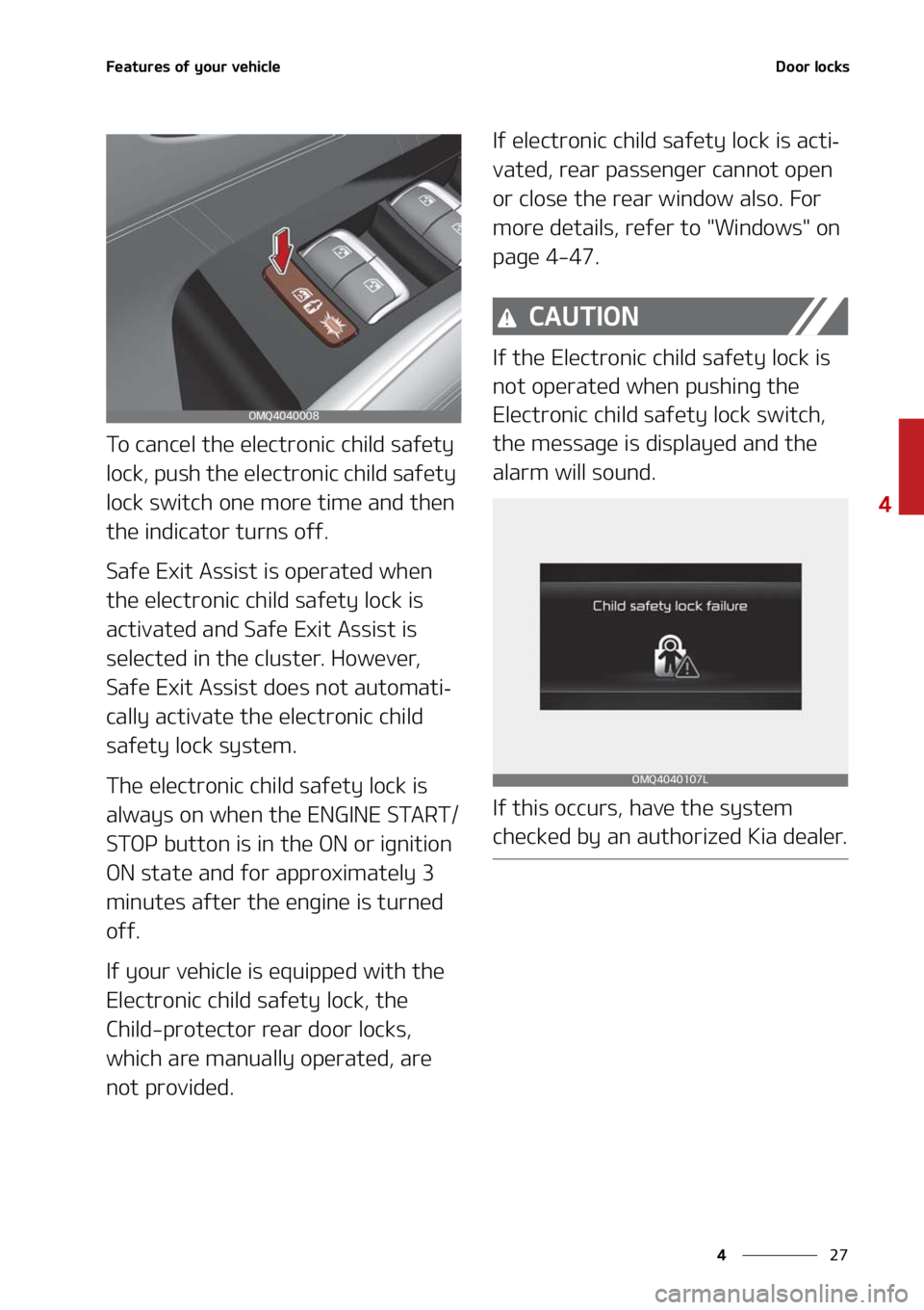 KIA SORENTO 2020  Owners Manual ��
�
�
��F�B�U�V�S�F�T��P�G��Z�P�V�S��W�F�I�J�D�M�F�%�P�P�S��M�P�D�L�T
�5�P��D�B�O�D�F�M��U�I�F��F�M�F�D�U�S�P�O�J�D��D�I�J�M�E��T�B�G�F�U�Z�
�M�P�D�L�
��Q�V�T�I��U�I�F��F�M�F�D�U�S�