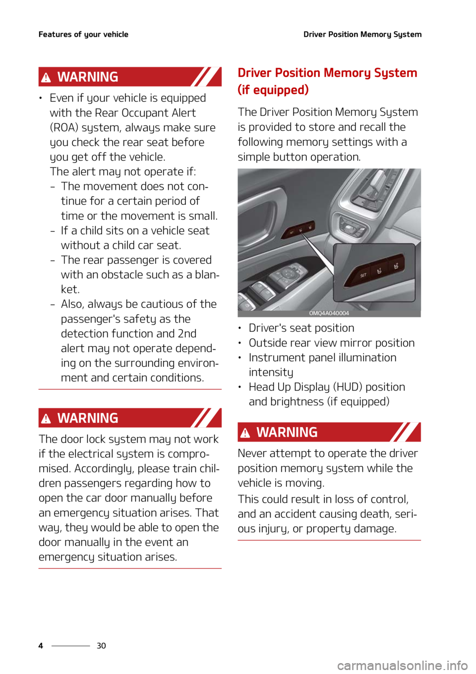 KIA SORENTO 2020  Owners Manual ��F�B�U�V�S�F�T��P�G��Z�P�V�S��W�F�I�J�D�M�F
��
�
�%�S�J�W�F�S��1�P�T�J�U�J�P�O��.�F�N�P�S�Z��4�Z�T�U�F�N
�8�" �3 �/ �* �/ �(
LÜ �&�W�F�O��J�G��Z�P�V�S��W�F�I�J�D�M�F��J�T��F�R�V�J�Q�Q