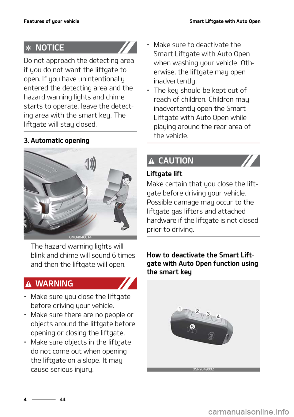KIA SORENTO 2020  Owners Manual ��F�B�U�V�S�F�T��P�G��Z�P�V�S��W�F�I�J�D�M�F
��
�
�4�N�B�S�U��-�J�G�U�H�B�U�F��X�J�U�I��"�V�U�P��0�Q�F�O
�/�0�5�*�$�&
�%�P��O�P�U��B�Q�Q�S�P�B�D�I��U�I�F��E�F�U�F�D�U�J�O�H��B�S�F�B�
