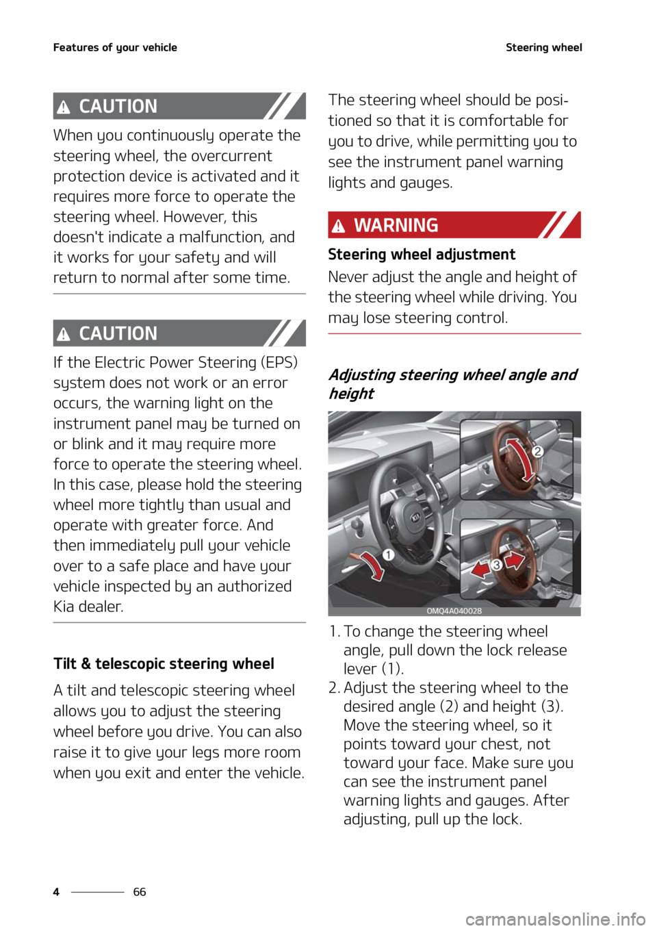 KIA SORENTO 2020  Owners Manual ��F�B�U�V�S�F�T��P�G��Z�P�V�S��W�F�I�J�D�M�F
��
�
�4�U�F�F�S�J�O�H��X�I�F�F�M
�$�"�6�5�*�0�/
�8�I�F�O��Z�P�V��D�P�O�U�J�O�V�P�V�T�M�Z��P�Q�F�S�B�U�F��U�I�F�
�T�U�F�F�S�J�O�H��X�I�F�F�M�
