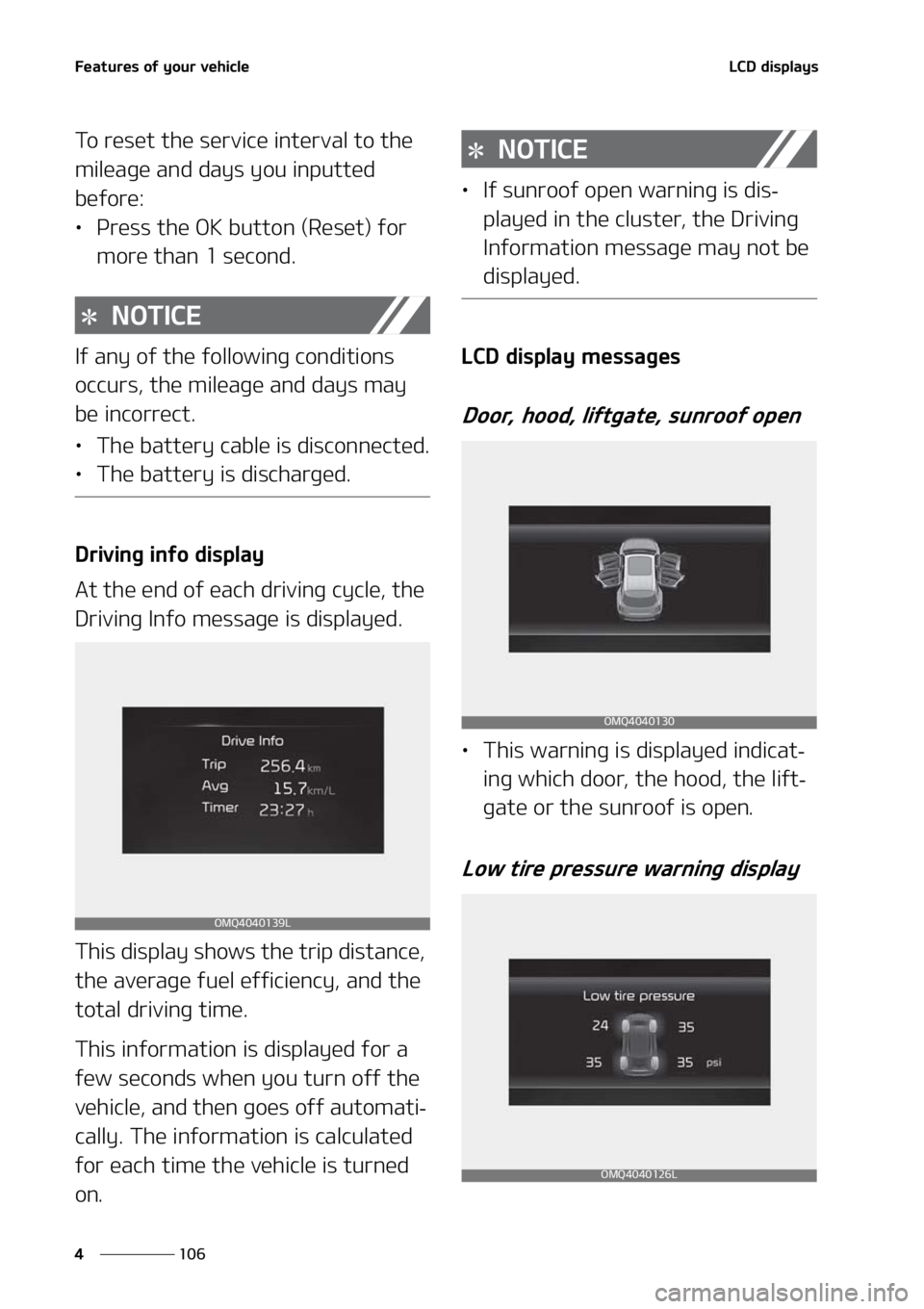 KIA SORENTO 2020  Owners Manual ��F�B�U�V�S�F�T��P�G��Z�P�V�S��W�F�I�J�D�M�F
���
�
�-�$�%��E�J�T�Q�M�B�Z�T
�5�P��S�F�T�F�U��U�I�F��T�F�S�W�J�D�F��J�O�U�F�S�W�B�M��U�P��U�I�F�
�N�J�M�F�B�H�F��B�O�E��E�B�Z�T��Z�P�V�