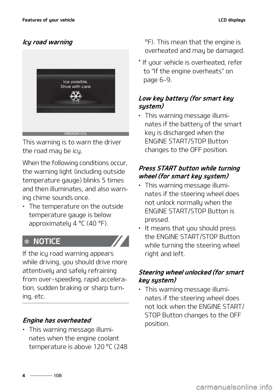 KIA SORENTO 2020  Owners Manual ��F�B�U�V�S�F�T��P�G��Z�P�V�S��W�F�I�J�D�M�F
���
�
�-�$�%��E�J�T�Q�M�B�Z�T
�*�D�Z��S�P�B�E��X�B�S�O�J�O�H
�5�I�J�T��X�B�S�O�J�O�H��J�T��U�P��X�B�S�O��U�I�F��E�S�J�W�F�S�
�U�I�F��S�P