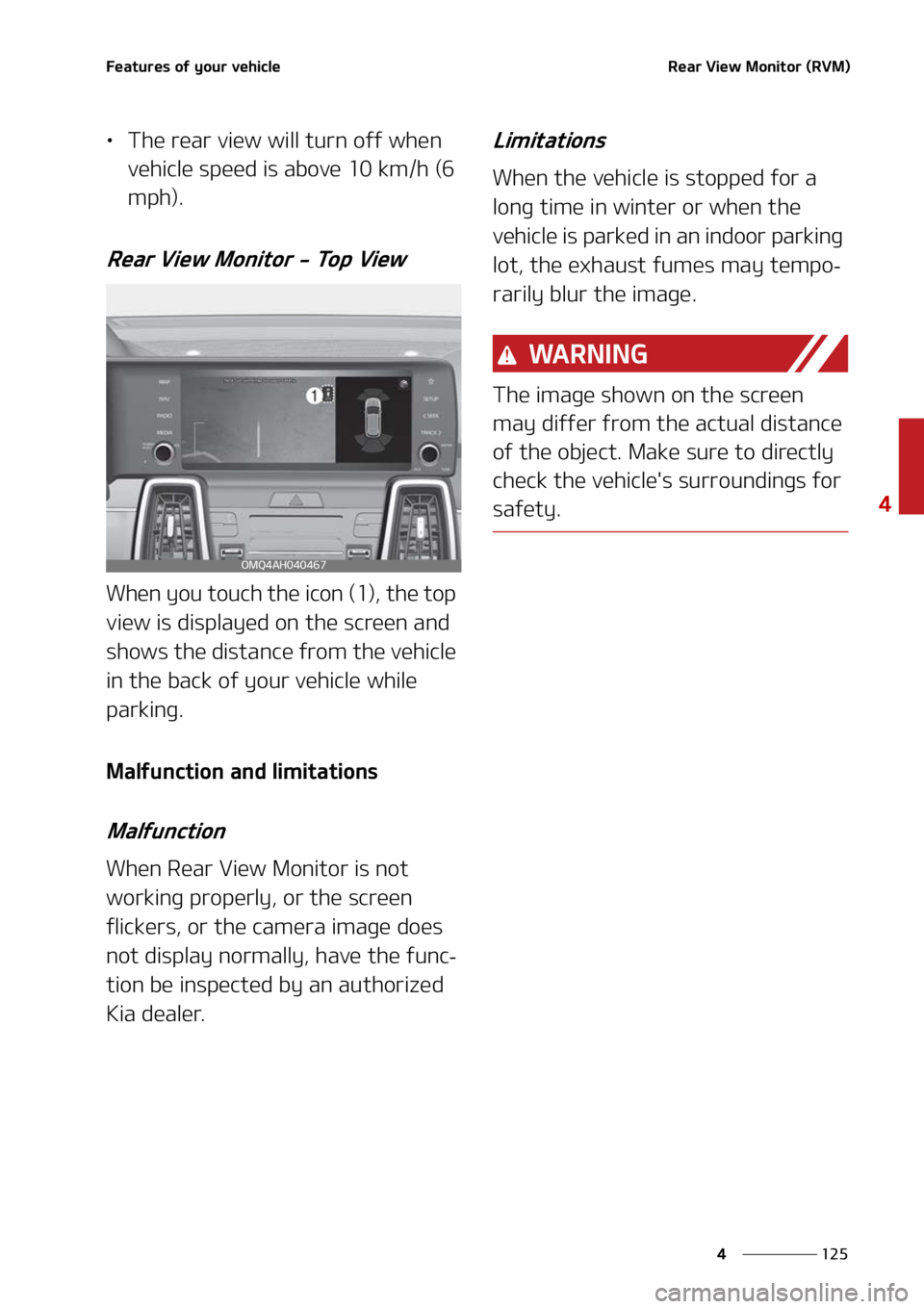 KIA SORENTO 2020  Owners Manual ���
�
�
��F�B�U�V�S�F�T��P�G��Z�P�V�S��W�F�I�J�D�M�F�3�F�B�S��7�J�F�X��.�P�O�J�U�P�S��	�3�7�.�

LÜ�5�I�F��S�F�B�S��W�J�F�X��X�J�M�M��U�V�S�O��P�G�G��X�I�F�O�
�W�F�I�J�D�M�F��T�Q�F
