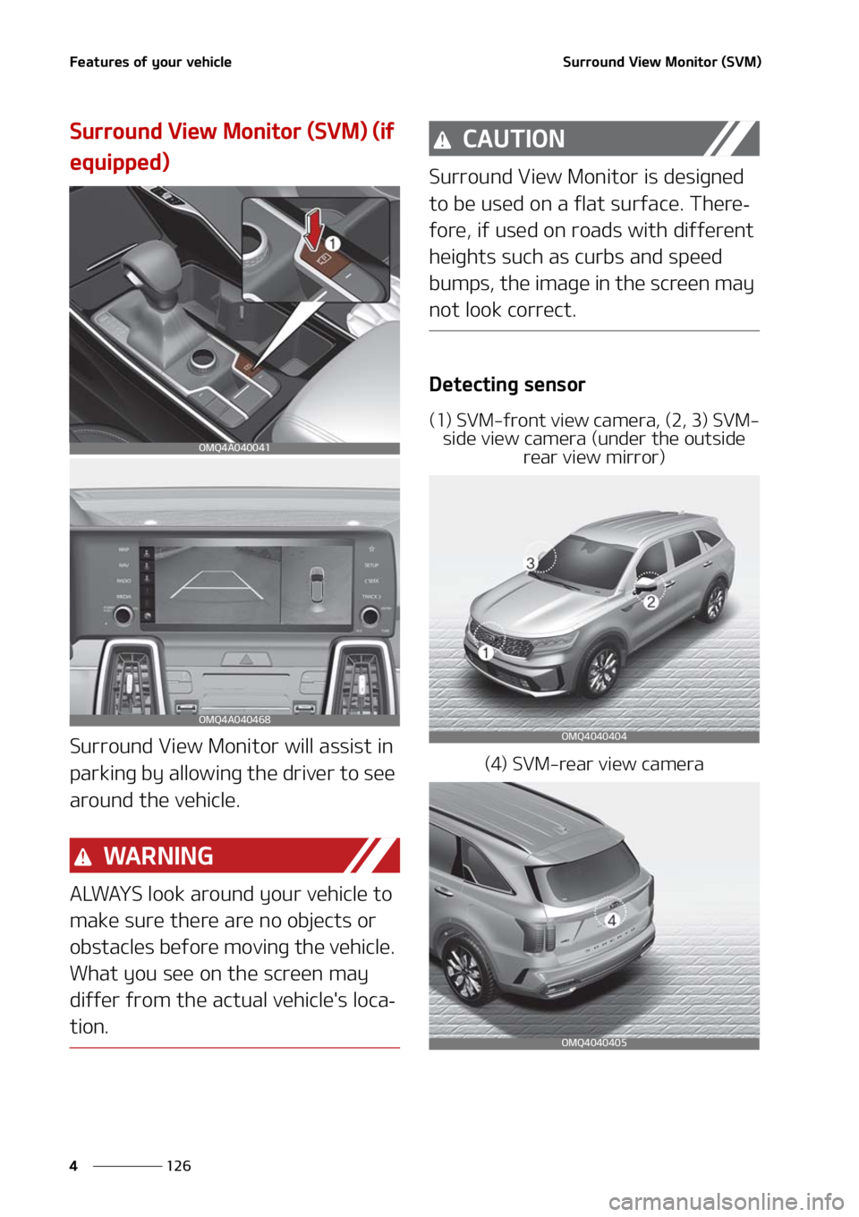 KIA SORENTO 2020  Owners Manual ��F�B�U�V�S�F�T��P�G��Z�P�V�S��W�F�I�J�D�M�F
���
�
�4�V�S�S�P�V�O�E��7�J�F�X��.�P�O�J�U�P�S��	�4�7�.�

�4�V�S�S�P�V�O�E��7�J�F�X��.�P�O�J�U�P�S��	�4�7�.�
��	�J�G�
�F�R�V�J�Q�Q�F�E�

�4