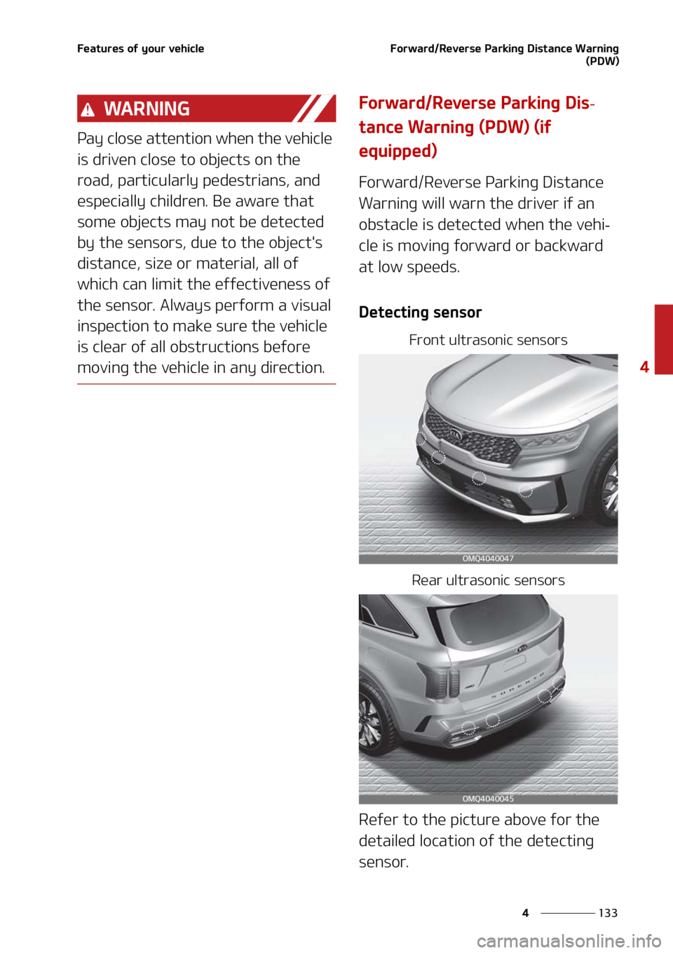 KIA SORENTO 2020  Owners Manual ���
�
�
��F�B�U�V�S�F�T��P�G��Z�P�V�S��W�F�I�J�D�M�F��P�S�X�B�S�E��3�F�W�F�S�T�F��1�B�S�L�J�O�H��%�J�T�U�B�O�D�F��8�B�S�O�J�O�H�	�1�%�8�

�8�" �3 �/ �* �/ �(
�1�B�Z��D�M�P�T�F��B�U�U�F