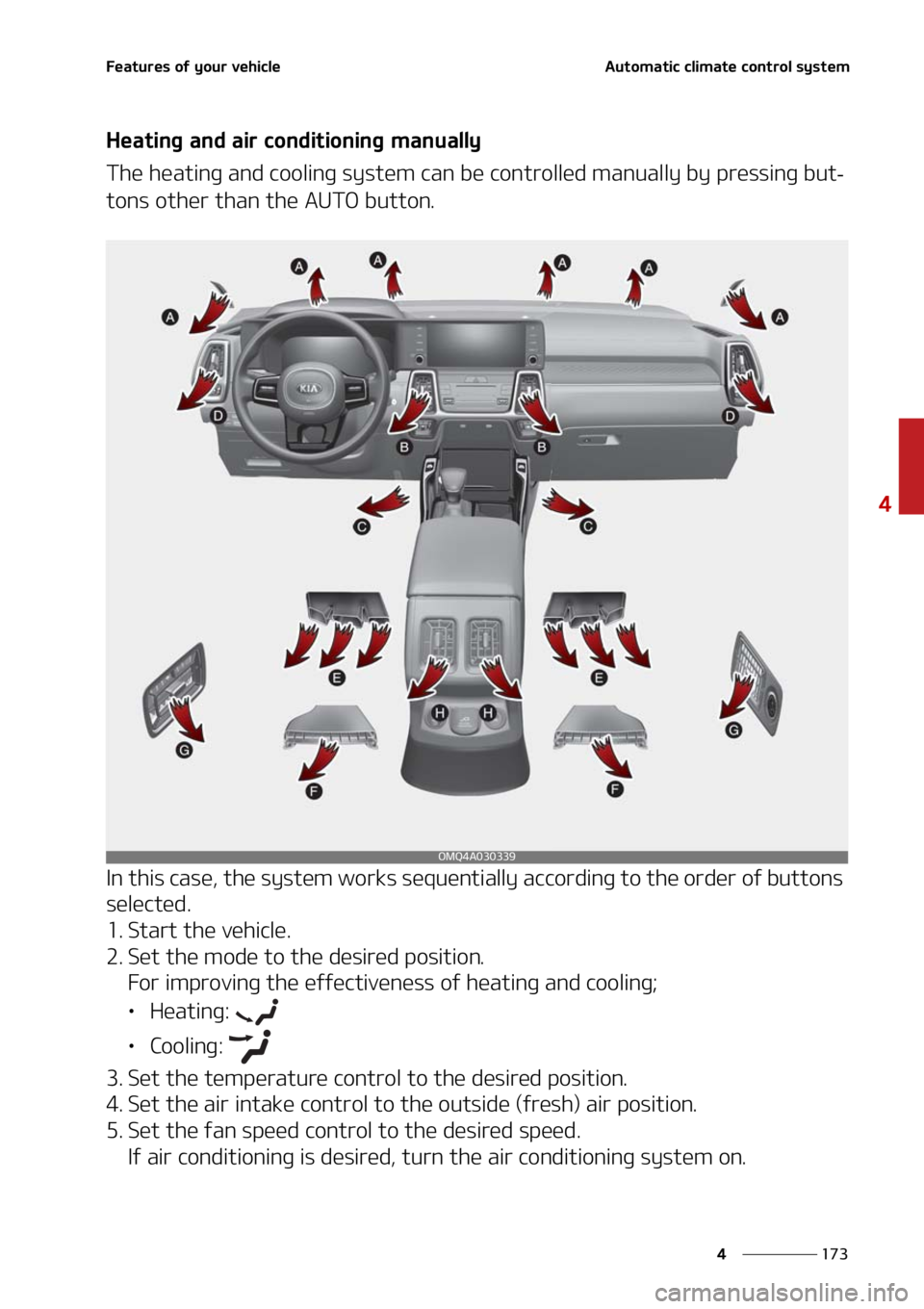 KIA SORENTO 2020  Owners Manual ���
�
�
��F�B�U�V�S�F�T��P�G��Z�P�V�S��W�F�I�J�D�M�F�"�V�U�P�N�B�U�J�D��D�M�J�N�B�U�F��D�P�O�U�S�P�M��T�Z�T�U�F�N
�)�F�B�U�J�O�H��B�O�E��B�J�S��D�P�O�E�J�U�J�P�O�J�O�H��N�B�O�V�B�M�M�Z