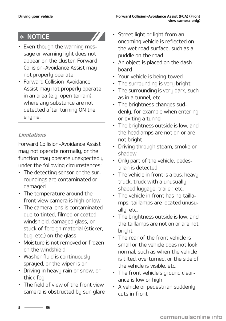 KIA SORENTO 2020  Owners Manual �%�S�J�W�J�O�H��Z�P�V�S��W�F�I�J�D�M�F
��
�
��P�S�X�B�S�E��$�P�M�M�J�T�J�P�O��"�W�P�J�E�B�O�D�F��"�T�T�J�T�U��	��$�"�
��	��S�P�O�U
�W�J�F�X��D�B�N�F�S�B��P�O�M�Z�

�/�0�5�*�$�&
LÜ�&�W�