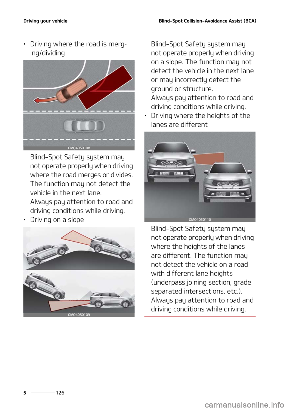 KIA SORENTO 2020  Owners Manual �%�S�J�W�J�O�H��Z�P�V�S��W�F�I�J�D�M�F
���
�
�#�M�J�O�E��4�Q�P�U��$�P�M�M�J�T�J�P�O��"�W�P�J�E�B�O�D�F��"�T�T�J�T�U��	�#�$�"�

LÜ �%�S�J�W�J�O�H��X�I�F�S�F��U�I�F��S�P�B�E��J�T��N�F�S