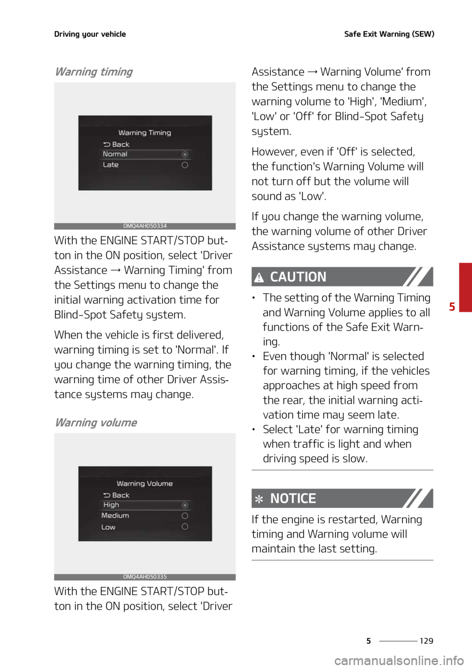 KIA SORENTO 2020  Owners Manual ���
�
�
�%�S�J�W�J�O�H��Z�P�V�S��W�F�I�J�D�M�F�4�B�G�F��&�Y�J�U��8�B�S�O�J�O�H��	�4�&�8�

�8�B�S�O�J�O�H��U�J�N�J�O�H
�8�J�U�I��U�I�F��&�/�(�*�/�&��4�5�"�3�5��4�5�0�1��C�V�U-
�U�P�O��