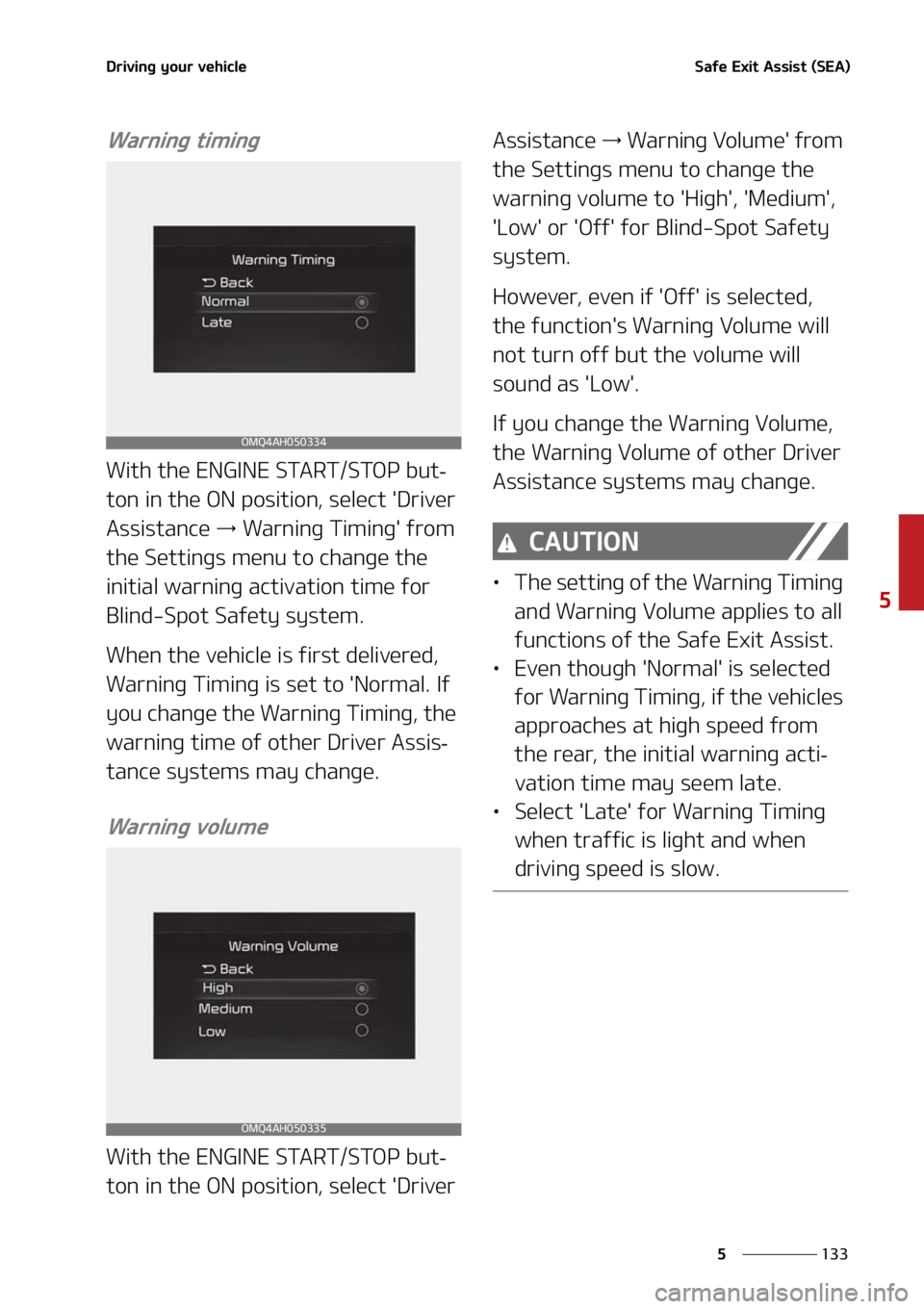 KIA SORENTO 2020  Owners Manual ���
�
�
�%�S�J�W�J�O�H��Z�P�V�S��W�F�I�J�D�M�F�4�B�G�F��&�Y�J�U��"�T�T�J�T�U��	�4�&�"�

�8�B�S�O�J�O�H��U�J�N�J�O�H
�8�J�U�I��U�I�F��&�/�(�*�/�&��4�5�"�3�5��4�5�0�1��C�V�U-
�U�P�O��J�