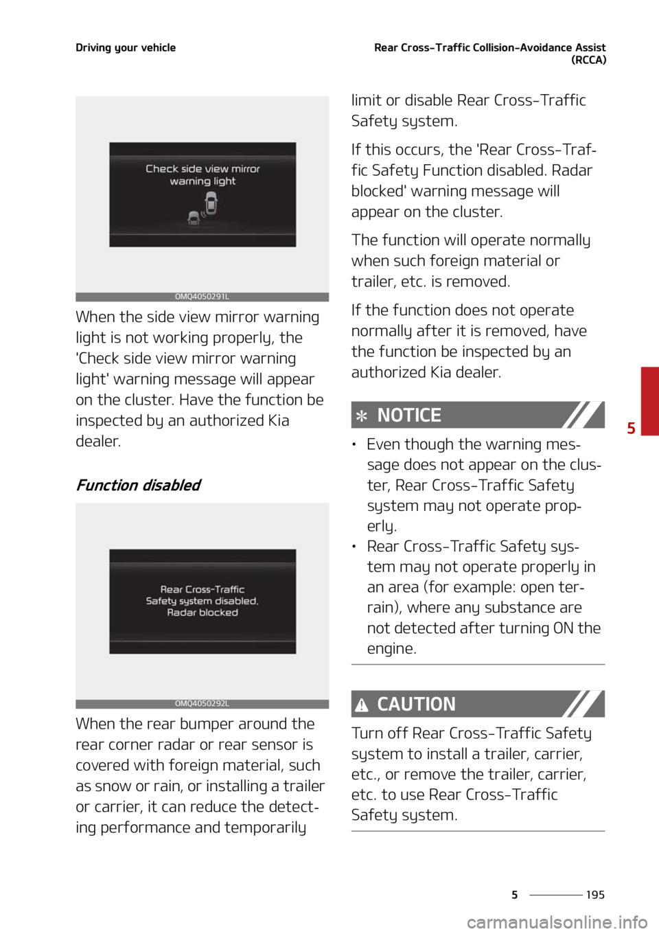 KIA SORENTO 2020  Owners Manual ���
�
�
�%�S�J�W�J�O�H��Z�P�V�S��W�F�I�J�D�M�F�3�F�B�S��$�S�P�T�T��5�S�B�G�G�J�D��$�P�M�M�J�T�J�P�O��"�W�P�J�E�B�O�D�F��"�T�T�J�T�U�	�3�$�$�"�

�8�I�F�O��U�I�F��T�J�E�F��W�J�F�X��N�J�S