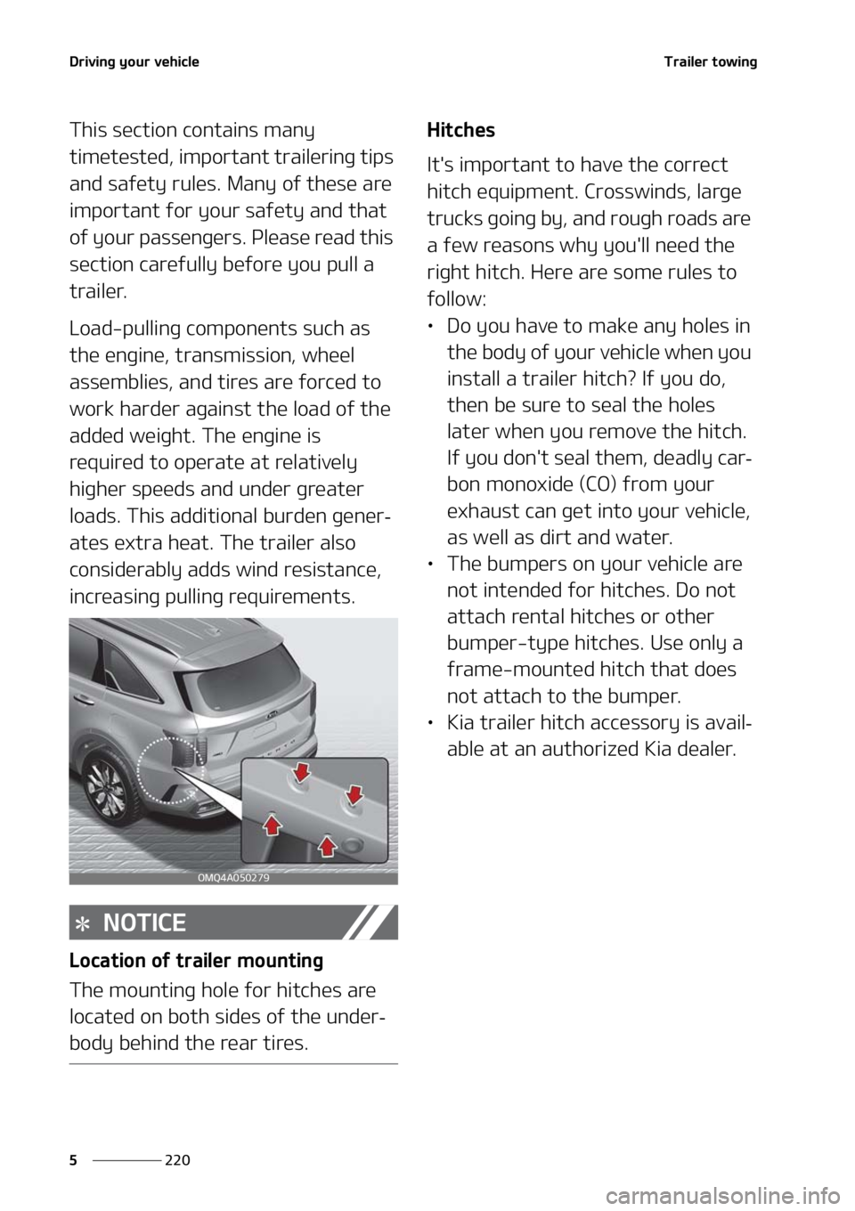 KIA SORENTO 2020  Owners Manual �%�S�J�W�J�O�H��Z�P�V�S��W�F�I�J�D�M�F
���
�
�5�S�B�J�M�F�S��U�P�X�J�O�H
�5�I�J�T��T�F�D�U�J�P�O��D�P�O�U�B�J�O�T��N�B�O�Z�
�U�J�N�F�U�F�T�U�F�E�
��J�N�Q�P�S�U�B�O�U��U�S�B�J�M�F�S�J�O�H�
