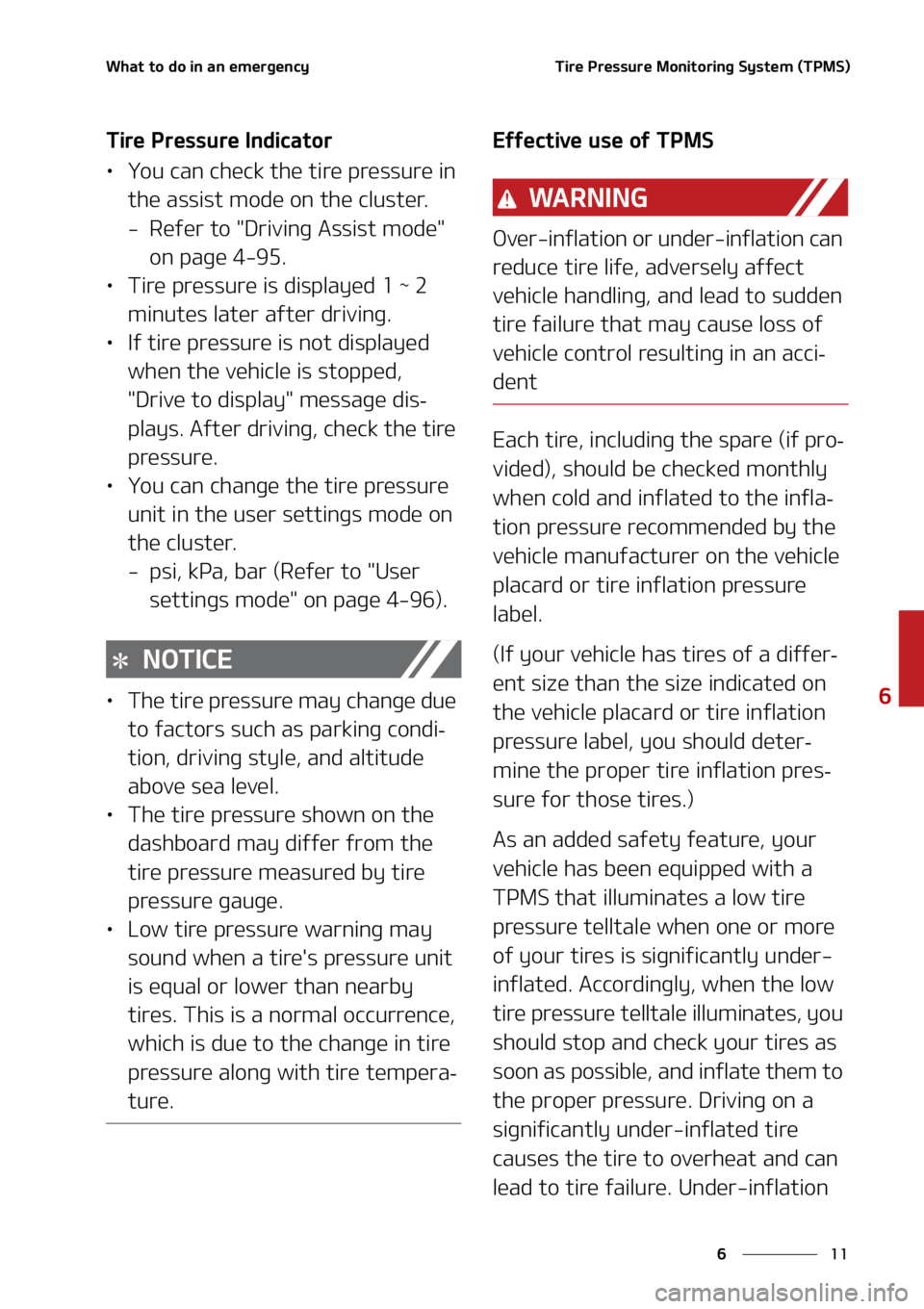 KIA SORENTO 2020  Owners Manual ��
�
�
�8�I�B�U��U�P��E�P��J�O��B�O��F�N�F�S�H�F�O�D�Z�5�J�S�F��1�S�F�T�T�V�S�F��.�P�O�J�U�P�S�J�O�H��4�Z�T�U�F�N��	�5�1�.�4�

�5�J�S�F��1�S�F�T�T�V�S�F��*�O�E�J�D�B�U�P�S
LÜ�:�P�V��D