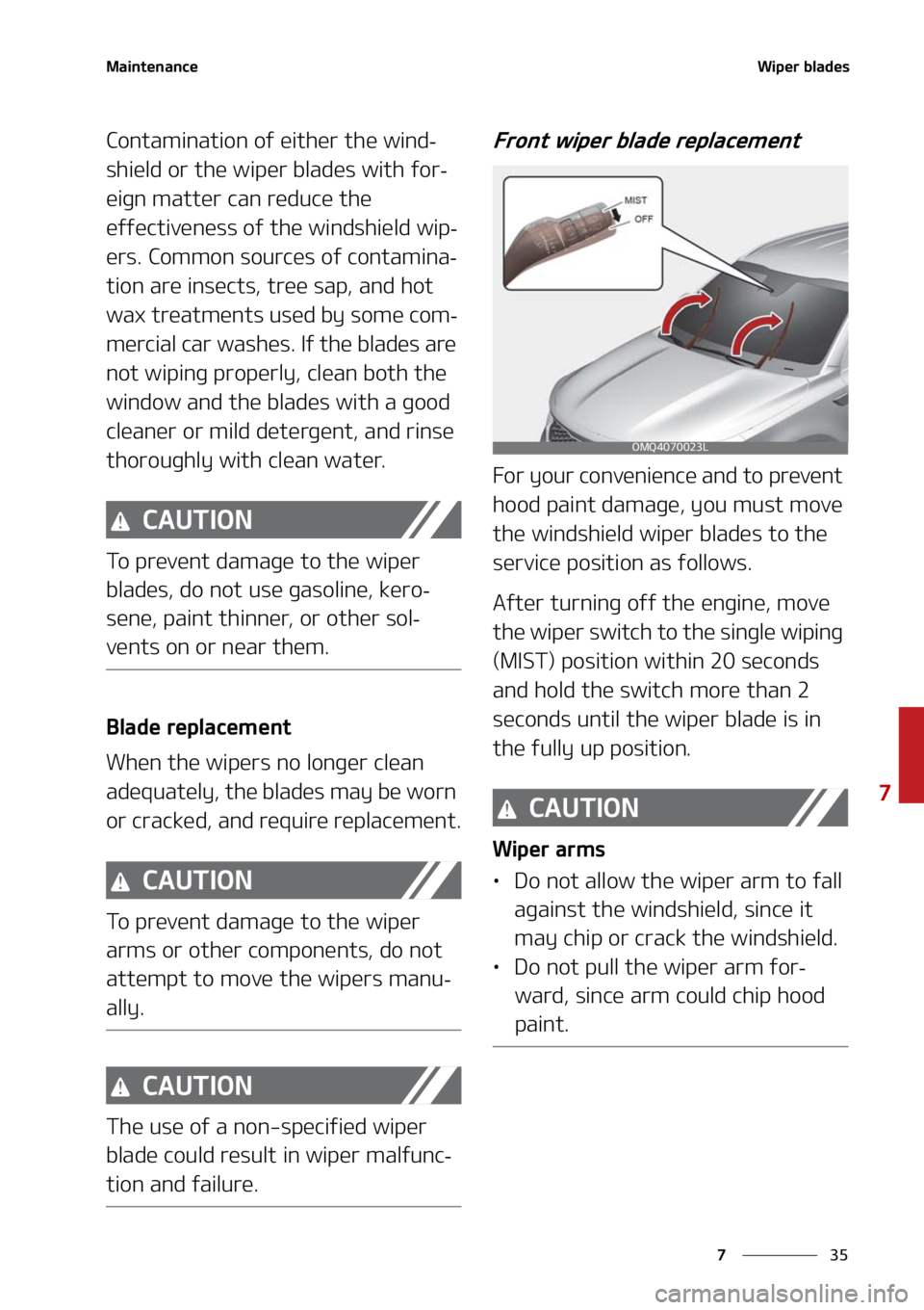 KIA SORENTO 2020  Owners Manual ��
�
�
�.�B�J�O�U�F�O�B�O�D�F�8�J�Q�F�S��C�M�B�E�F�T
�$�P�O�U�B�N�J�O�B�U�J�P�O��P�G��F�J�U�I�F�S��U�I�F��X�J�O�E-
�T�I�J�F�M�E��P�S��U�I�F��X�J�Q�F�S��C�M�B�E�F�T��X�J�U�I��G�P�S-
�F�J