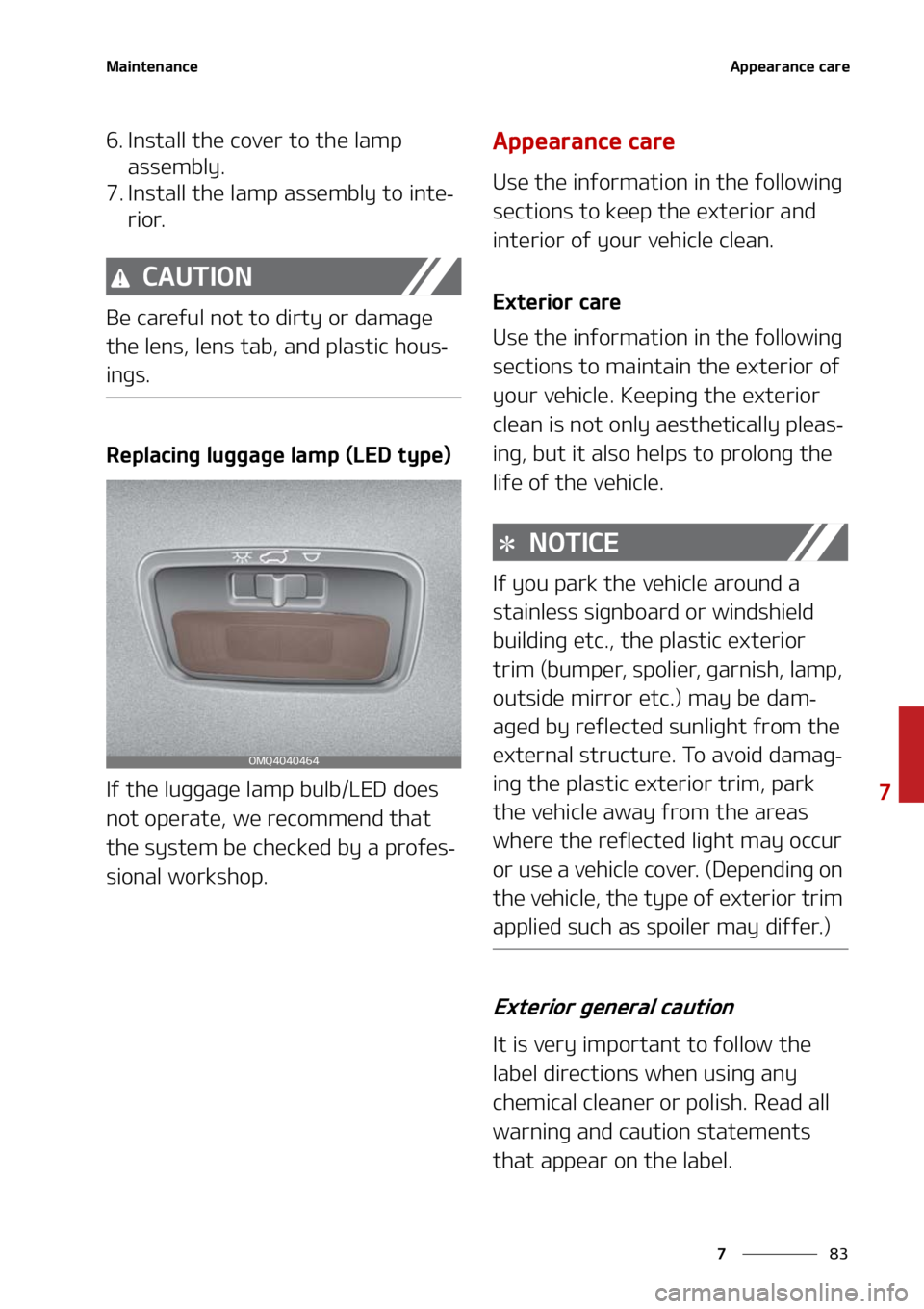 KIA SORENTO 2020  Owners Manual ��
�
�
�.�B�J�O�U�F�O�B�O�D�F�"�Q�Q�F�B�S�B�O�D�F��D�B�S�F
�� �*�O�T�U�B�M�M��U�I�F��D�P�W�F�S��U�P��U�I�F��M�B�N�Q��B�T�T�F�N�C�M�Z�
�� �*�O�T�U�B�M�M��U�I�F��M�B�N�Q��B�T�T�F�N�C�