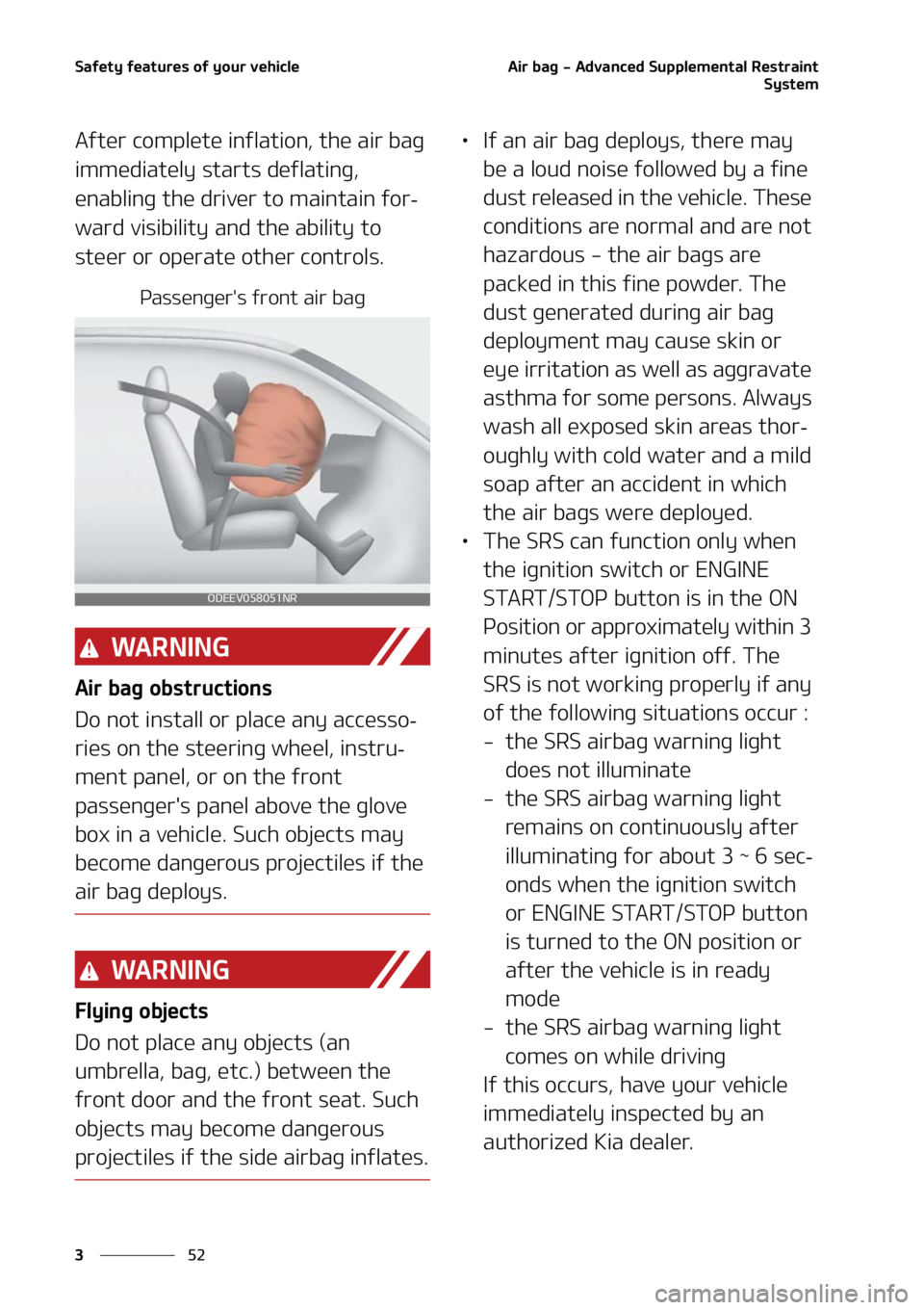KIA SORENTO 2020  Owners Manual �4�B�G�F�U�Z��G�F�B�U�V�S�F�T��P�G��Z�P�V�S��W�F�I�J�D�M�F
��
�
�"�J�S��C�B�H����"�E�W�B�O�D�F�E��4�V�Q�Q�M�F�N�F�O�U�B�M��3�F�T�U�S�B�J�O�U
�4�Z�T�U�F�N
�"�G�U�F�S��D�P�N�Q�M�F�U�F��J�