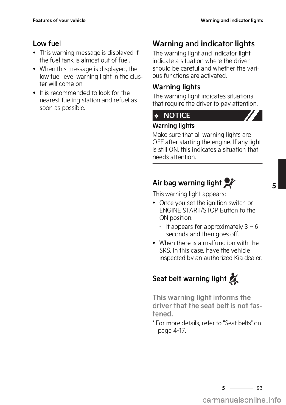 KIA SPORTAGE PHEV 2023  Owners Manual ��
�
�
��F�B�U�V�S�F�T��P�G��Z�P�V�S��W�F�I�J�D�M�F�8�B�S�O�J�O�H��B�O�E��J�O�E�J�D�B�U�P�S��M�J�H�I�U�T
�-�P�X��G�V�F�M
