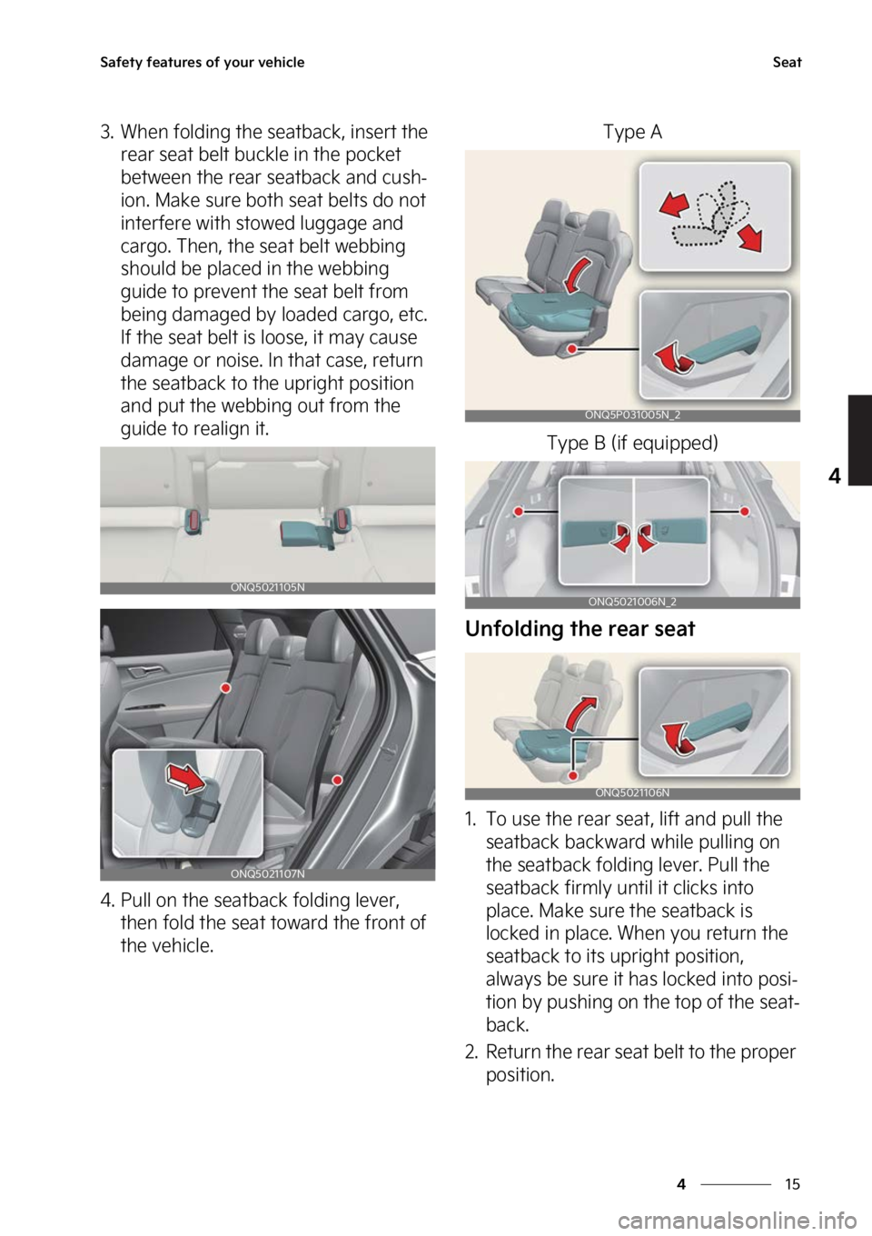 KIA SPORTAGE PHEV 2023  Owners Manual ��
�
�
�4�B�G�F�U�Z��G�F�B�U�V�S�F�T��P�G��Z�P�V�S��W�F�I�J�D�M�F�4�F�B�U
�� �8�I�F�O��G�P�M�E�J�O�H��U�I�F��T�F�B�U�C�B�D�L�
��J�O�T�F�S�U��U�I�F��S�F�B�S��T�F�B�U��C�F�M�U��C�V�D�