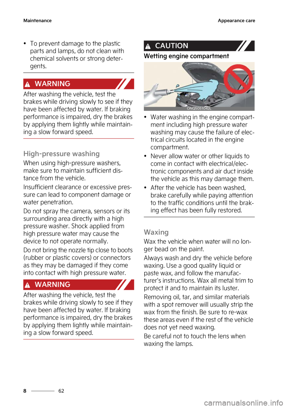 KIA SPORTAGE HYBRID 2023  Owners Manual �.�B�J�O�U�F�O�B�O�D�F
��
�
�"�Q�Q�F�B�S�B�O�D�F��D�B�S�F
