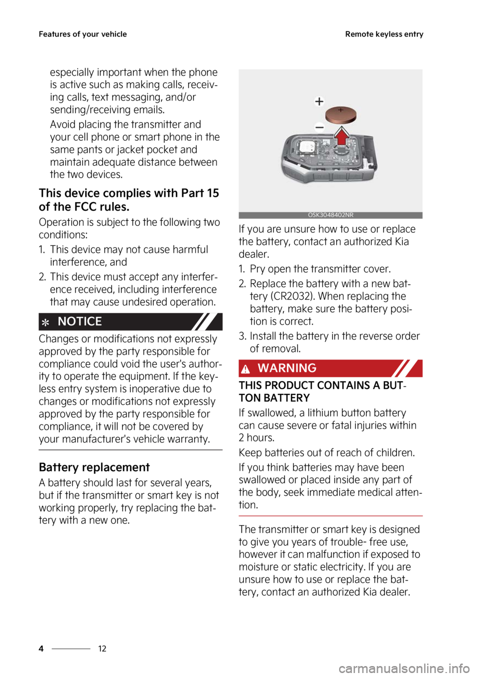 KIA SOUL 2023  Owners Manual ��F�B�U�V�S�F�T��P�G��Z�P�V�S��W�F�I�J�D�M�F
��
�
�3�F�N�P�U�F��L�F�Z�M�F�T�T��F�O�U�S�Z
�F�T�Q�F�D�J�B�M�M�Z��J�N�Q�P�S�U�B�O�U��X�I�F�O��U�I�F��Q�I�P�O�F�
�J�T��B�D�U�J�W�F��T�V�D�I�