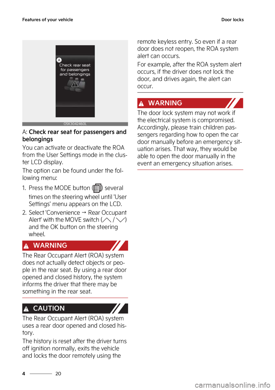 KIA SOUL 2023  Owners Manual ��F�B�U�V�S�F�T��P�G��Z�P�V�S��W�F�I�J�D�M�F
��
�
�%�P�P�S��M�P�D�L�T
�"���$�I�F�D�L��S�F�B�S��T�F�B�U��G�P�S��Q�B�T�T�F�O�H�F�S�T��B�O�E�
�C�F�M�P�O�H�J�O�H�T
�:�P�V��D�B�O��B�D�U�J
