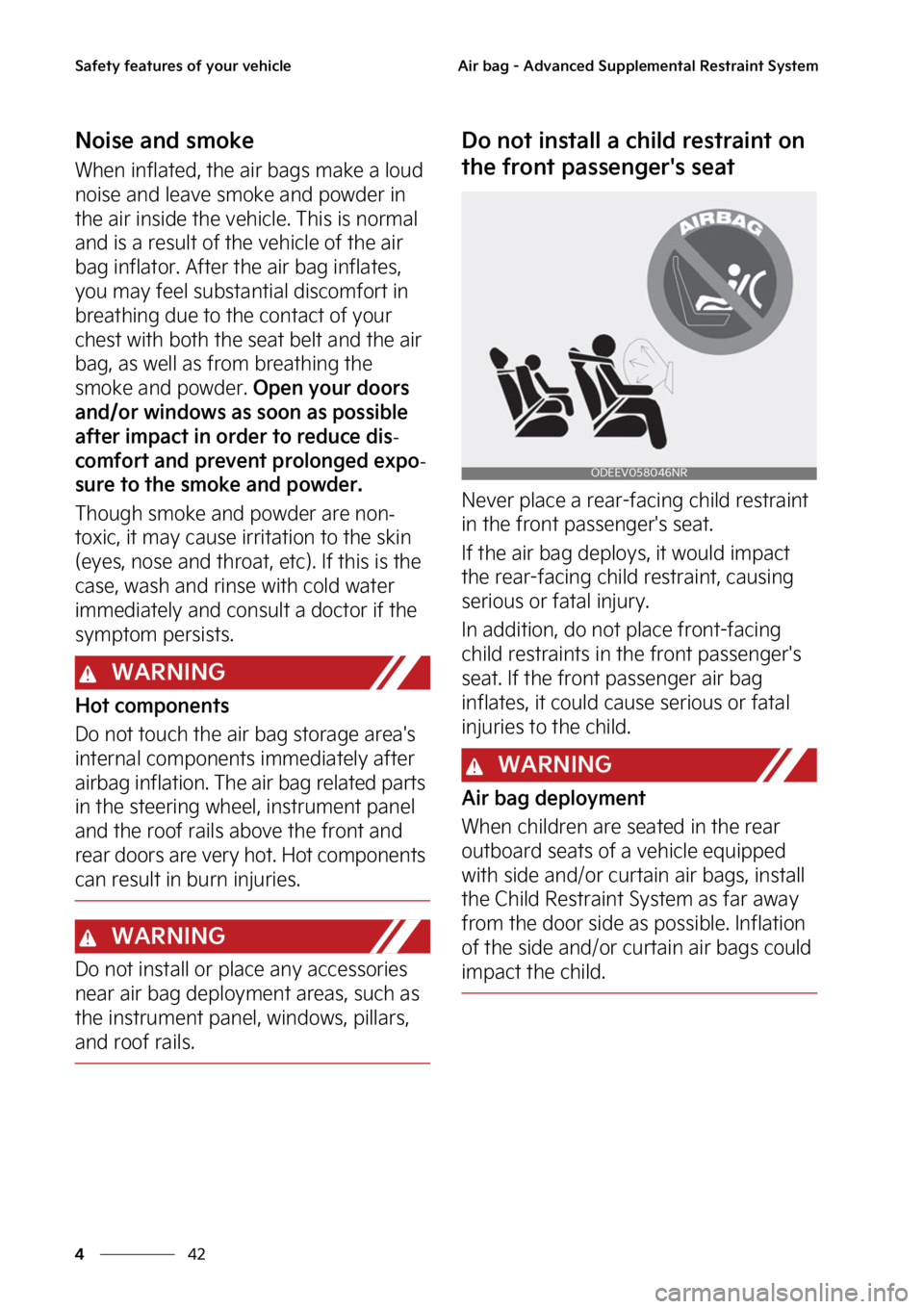 KIA SORENTO PHEV 2023  Owners Manual �4�B�G�F�U�Z��G�F�B�U�V�S�F�T��P�G��Z�P�V�S��W�F�I�J�D�M�F
��
�
�"�J�S��C�B�H����"�E�W�B�O�D�F�E��4�V�Q�Q�M�F�N�F�O�U�B�M��3�F�T�U�S�B�J�O�U��4�Z�T�U�F�N
�/�P�J�T�F��B�O�E��T�N�P�L�F
�