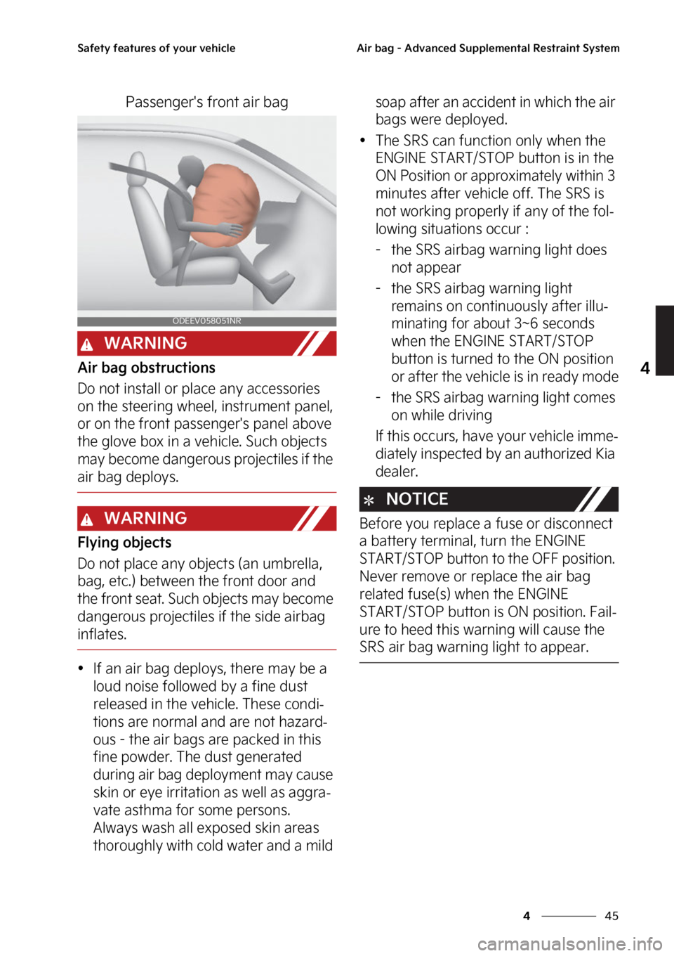 KIA SORENTO PHEV 2023  Owners Manual ��
�
�
�4�B�G�F�U�Z��G�F�B�U�V�S�F�T��P�G��Z�P�V�S��W�F�I�J�D�M�F�"�J�S��C�B�H����"�E�W�B�O�D�F�E��4�V�Q�Q�M�F�N�F�O�U�B�M��3�F�T�U�S�B�J�O�U��4�Z�T�U�F�N
�1�B�T�T�F�O�H�F�S��T��G�S�P