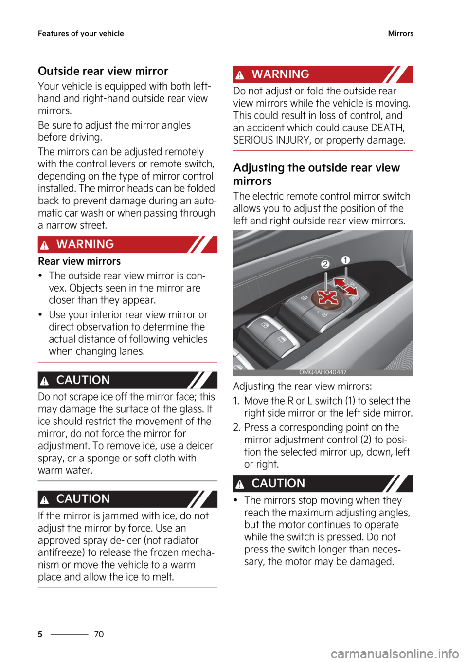 KIA SORENTO PHEV 2023  Owners Manual ��F�B�U�V�S�F�T��P�G��Z�P�V�S��W�F�I�J�D�M�F
��
�
�.�J�S�S�P�S�T
�0�V�U�T�J�E�F��S�F�B�S��W�J�F�X��N�J�S�S�P�S
�:�P�V�S��W�F�I�J�D�M�F��J�T��F�R�V�J�Q�Q�F�E��X�J�U�I��C�P�U�I��M�F�G�U�