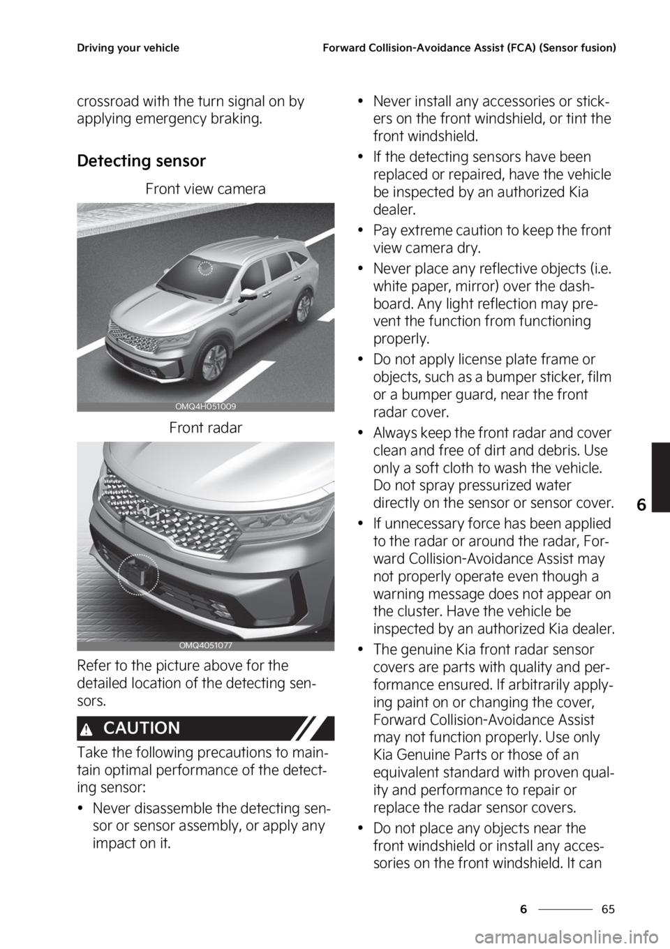 KIA SORENTO PHEV 2023  Owners Manual ��
�
�
�%�S�J�W�J�O�H��Z�P�V�S��W�F�I�J�D�M�F��P�S�X�B�S�E��$�P�M�M�J�T�J�P�O��"�W�P�J�E�B�O�D�F��"�T�T�J�T�U��	��$�"�
��	�4�F�O�T�P�S��G�V�T�J�P�O�

�D�S�P�T�T�S�P�B�E��X�J�U�I��U�I�F