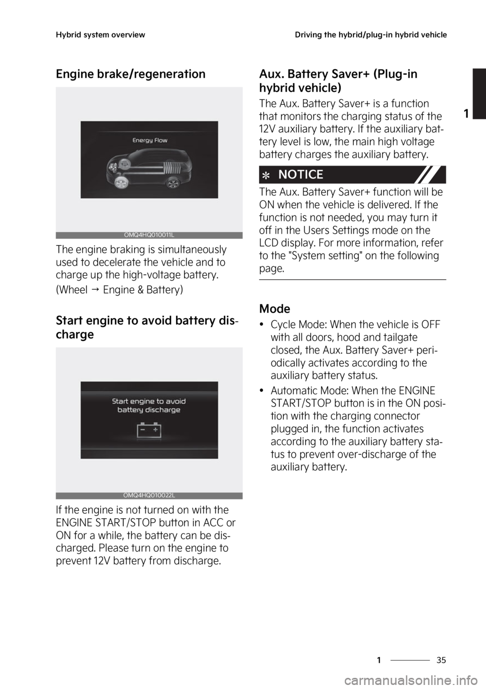 KIA SORENTO PHEV 2023  Owners Manual ��
�
�
�)�Z�C�S�J�E��T�Z�T�U�F�N��P�W�F�S�W�J�F�X�%�S�J�W�J�O�H��U�I�F��I�Z�C�S�J�E��Q�M�V�H��J�O��I�Z�C�S�J�E��W�F�I�J�D�M�F
�&�O�H�J�O�F��C�S�B�L�F��S�F�H�F�O�F�S�B�U�J�P�O
�5�I�F��F�