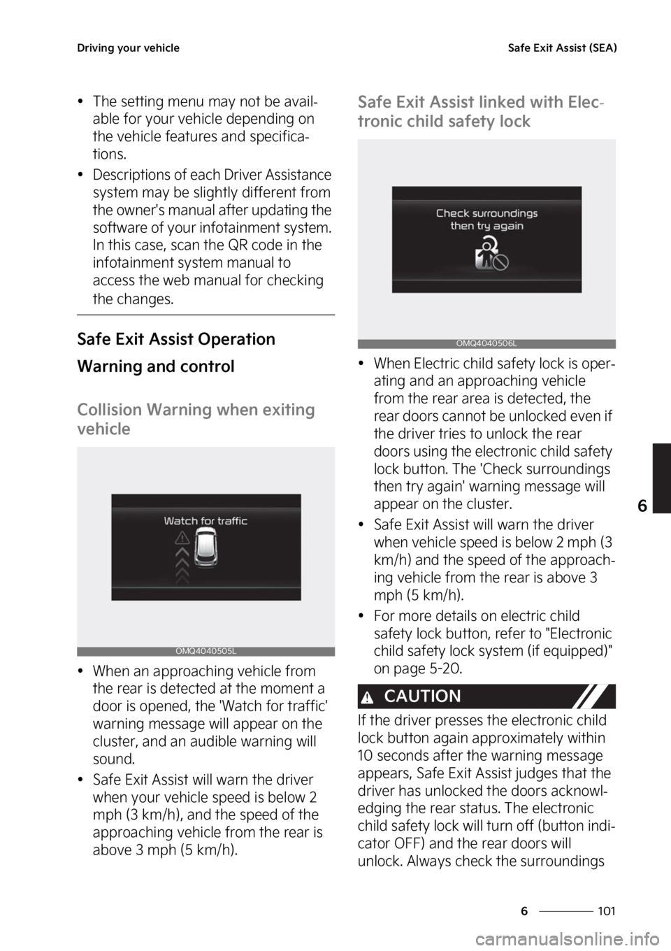 KIA SORENTO PHEV 2023  Owners Manual ���
�
�
�%�S�J�W�J�O�H��Z�P�V�S��W�F�I�J�D�M�F�4�B�G�F��&�Y�J�U��"�T�T�J�T�U��	�4�&�"�


