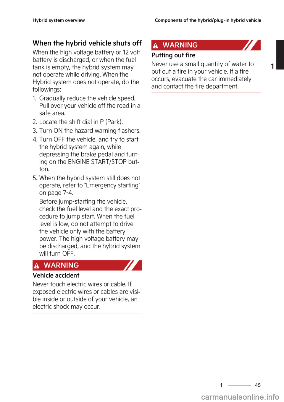 KIA SORENTO PHEV 2023  Owners Manual ��
�
�
�)�Z�C�S�J�E��T�Z�T�U�F�N��P�W�F�S�W�J�F�X�$�P�N�Q�P�O�F�O�U�T��P�G��U�I�F��I�Z�C�S�J�E��Q�M�V�H��J�O��I�Z�C�S�J�E��W�F�I�J�D�M�F
�8�I�F�O��U�I�F��I�Z�C�S�J�E��W�F�I�J�D�M�F��T