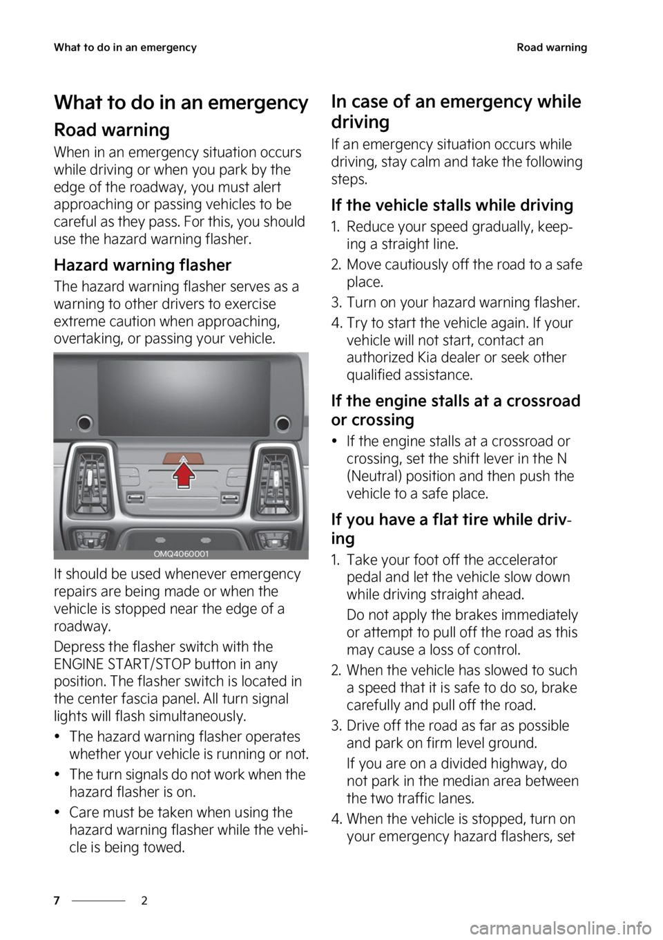 KIA SORENTO PHEV 2023  Owners Manual �8�I�B�U��U�P��E�P��J�O��B�O��F�N�F�S�H�F�O�D�Z
�
�
�3�P�B�E��X�B�S�O�J�O�H
�8�I�B�U��U�P��E�P��J�O��B�O��F�N�F�S�H�F�O�D�Z
�3�P�B�E��X�B�S�O�J�O�H
�8�I�F�O��J�O��B�O��F�N�F�S�H�F�O�D