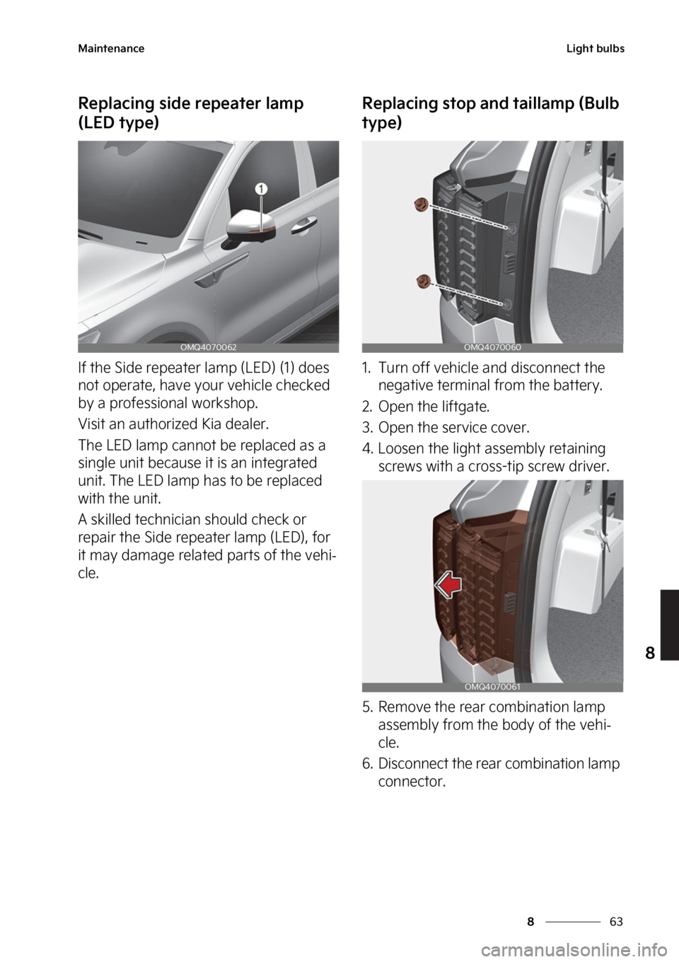 KIA SORENTO PHEV 2023  Owners Manual ��
�
�
�.�B�J�O�U�F�O�B�O�D�F�-�J�H�I�U��C�V�M�C�T
�3�F�Q�M�B�D�J�O�H��T�J�E�F��S�F�Q�F�B�U�F�S��M�B�N�Q�
�	�-�&�%��U�Z�Q�F�

�*�G��U�I�F��4�J�E�F��S�F�Q�F�B�U�F�S��M�B�N�Q��	�-�&�%�
�