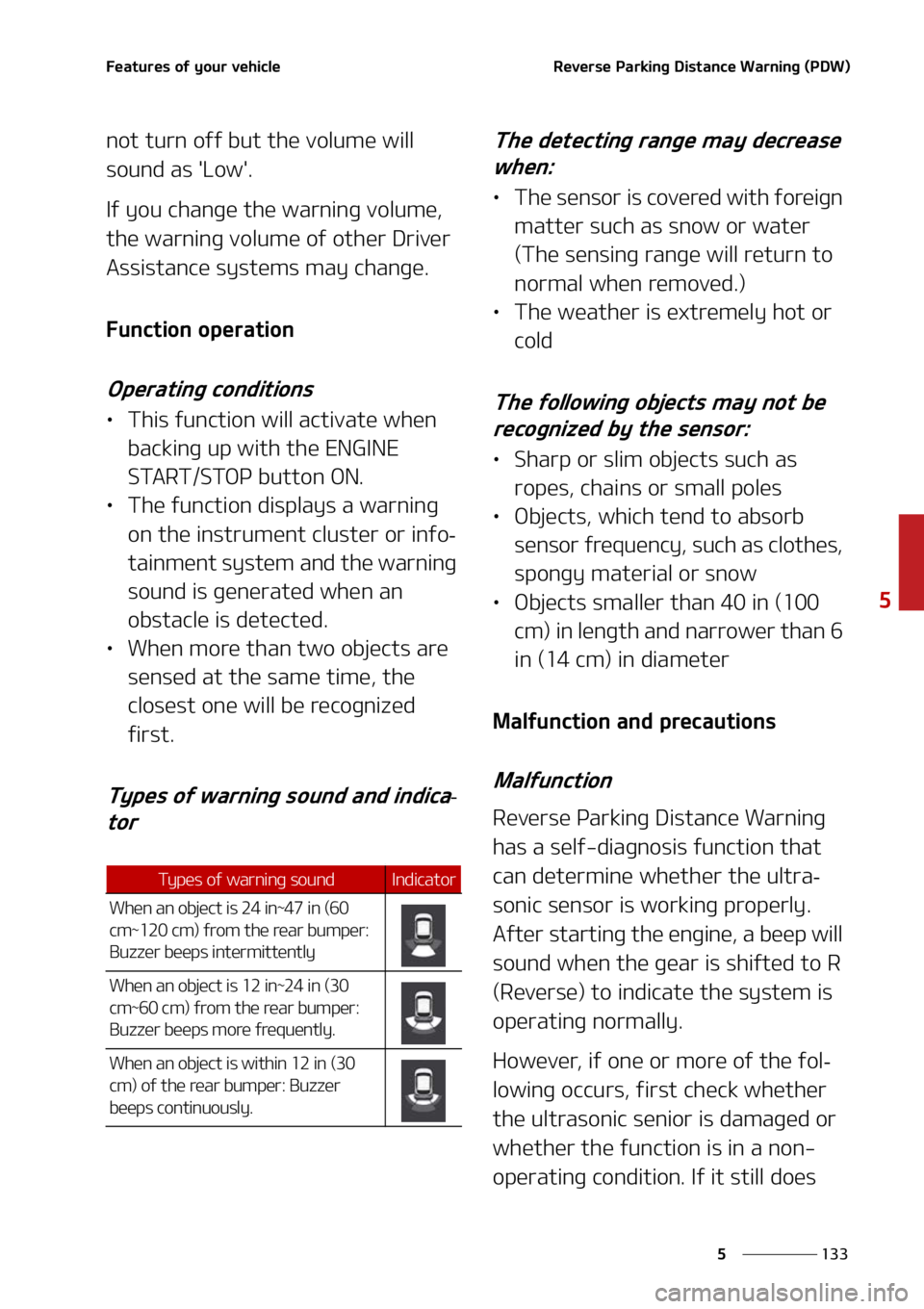KIA SORENTO HYBRID 2021  Owners Manual ���
�
�
��F�B�U�V�S�F�T��P�G��Z�P�V�S��W�F�I�J�D�M�F�3�F�W�F�S�T�F��1�B�S�L�J�O�H��%�J�T�U�B�O�D�F��8�B�S�O�J�O�H��	�1�%�8�

�O�P�U��U�V�S�O��P�G�G��C�V�U��U�I�F��W�P�M�V�N�F��X�J�M