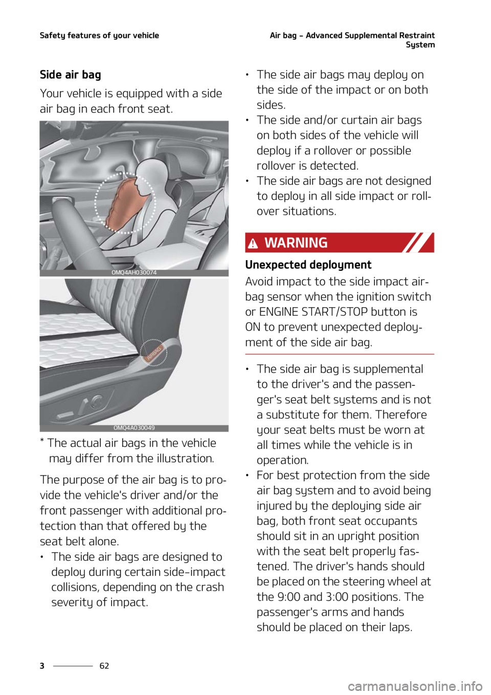 KIA SORENTO 2021  Owners Manual �4�B�G�F�U�Z��G�F�B�U�V�S�F�T��P�G��Z�P�V�S��W�F�I�J�D�M�F
��
�
�"�J�S��C�B�H����"�E�W�B�O�D�F�E��4�V�Q�Q�M�F�N�F�O�U�B�M��3�F�T�U�S�B�J�O�U
�4�Z�T�U�F�N
�4�J�E�F��B�J�S��C�B�H
�:�P�V�S