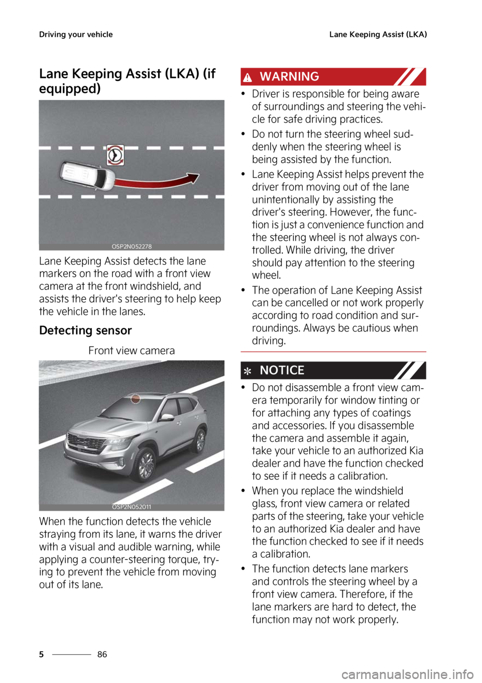 KIA SELTOS 2023  Owners Manual �%�S�J�W�J�O�H��Z�P�V�S��W�F�I�J�D�M�F
��
�
�-�B�O�F��,�F�F�Q�J�O�H��"�T�T�J�T�U��	�-�,�"�

�-�B�O�F��,�F�F�Q�J�O�H��"�T�T�J�T�U��	�-�,�"�
��	�J�G�
�F�R�V�J�Q�Q�F�E�

�-�B�O�F��,�F�F�Q�J
