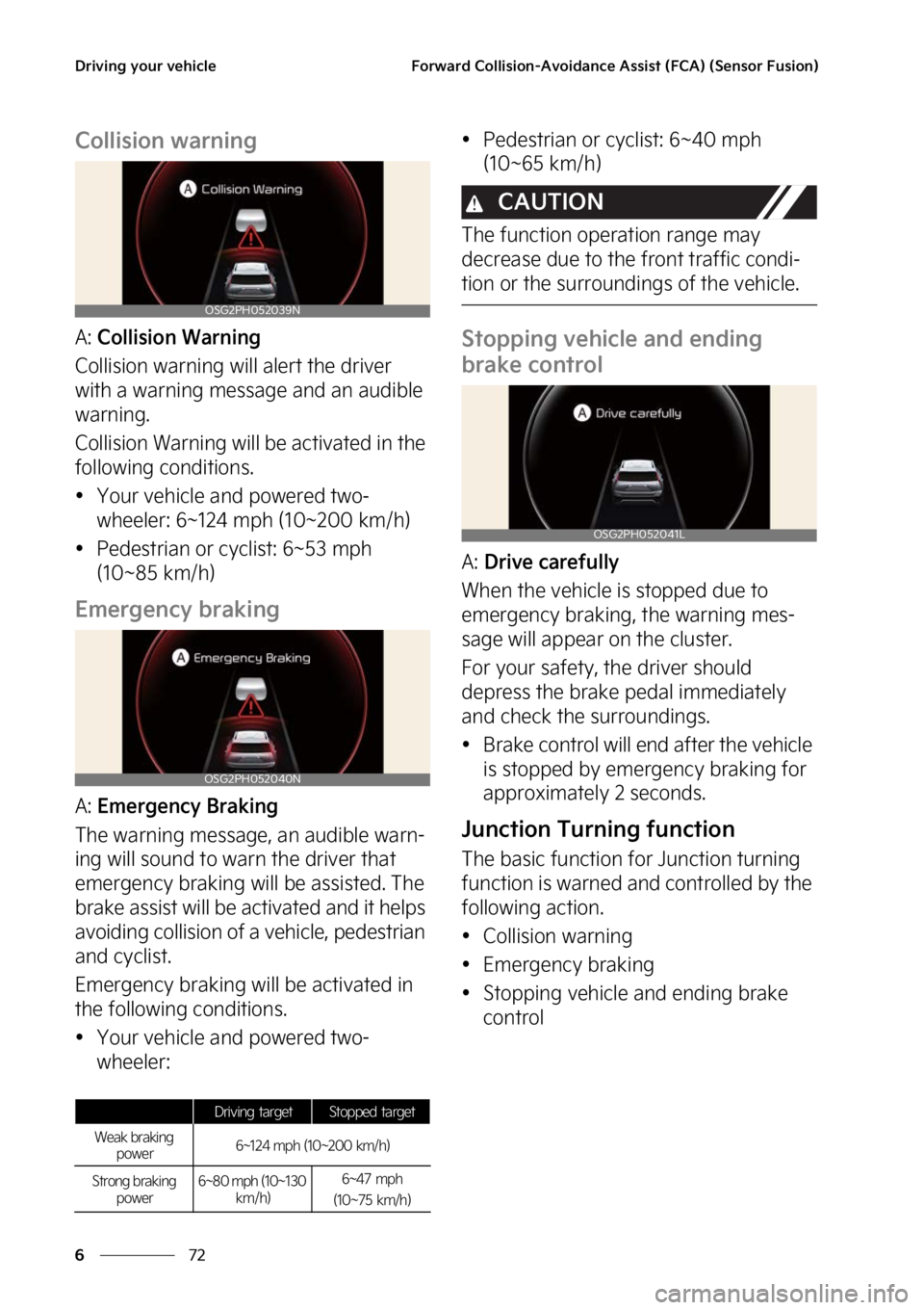 KIA NIRO PHEV 2023  Owners Manual �%�S�J�W�J�O�H��Z�P�V�S��W�F�I�J�D�M�F
��
�
��P�S�X�B�S�E��$�P�M�M�J�T�J�P�O��"�W�P�J�E�B�O�D�F��"�T�T�J�T�U��	��$�"�
��	�4�F�O�T�P�S���V�T�J�P�O�

�$�P�M�M�J�T�J�P�O��X�B�S�O�J�O�H
�"�