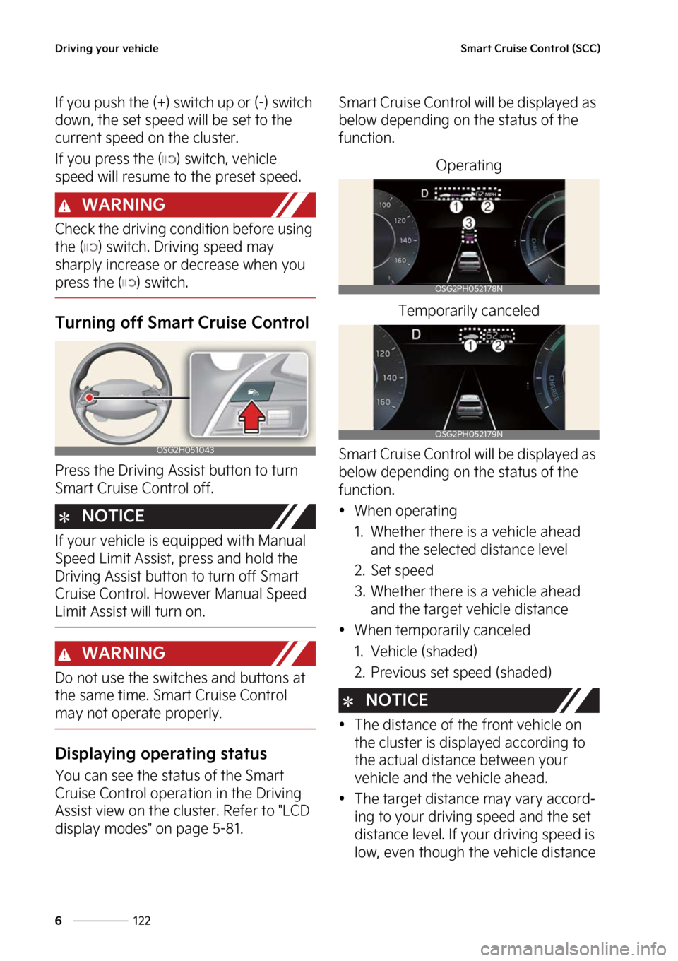 KIA NIRO PHEV 2023  Owners Manual �%�S�J�W�J�O�H��Z�P�V�S��W�F�I�J�D�M�F
���
�
�4�N�B�S�U��$�S�V�J�T�F��$�P�O�U�S�P�M��	�4�$�$�

�*�G��Z�P�V��Q�V�T�I��U�I�F��	��
��T�X�J�U�D�I��V�Q��P�S��	��
��T�X�J�U�D�I�
�E�P�X�