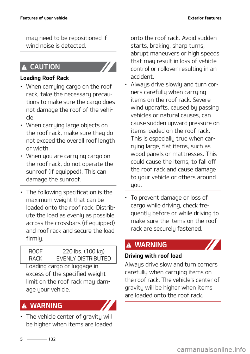 KIA NIRO EV 2022  Owners Manual ��F�B�U�V�S�F�T��P�G��Z�P�V�S��W�F�I�J�D�M�F
���
�
�&�Y�U�F�S�J�P�S��G�F�B�U�V�S�F�T
�N�B�Z��O�F�F�E��U�P��C�F��S�F�Q�P�T�J�U�J�P�O�F�E��J�G�
�X�J�O�E��O�P�J�T�F��J�T��E�F�U�F�D�U�F�