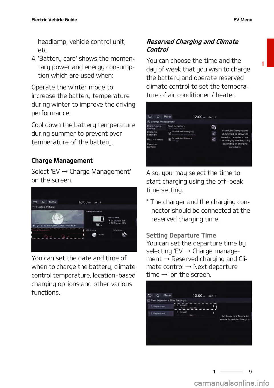 KIA NIRO EV 2021  Owners Manual �
�
�
�&�M�F�D�U�S�J�D��7�F�I�J�D�M�F��(�V�J�E�F�&�7��.�F�O�V
�I�F�B�E�M�B�N�Q�
��W�F�I�J�D�M�F��D�P�O�U�S�P�M��V�O�J�U�
�
�F�U�D�
�� ��#�B�U�U�F�S�Z��D�B�S�F���T�I�P�X�T��U�I�F��N�