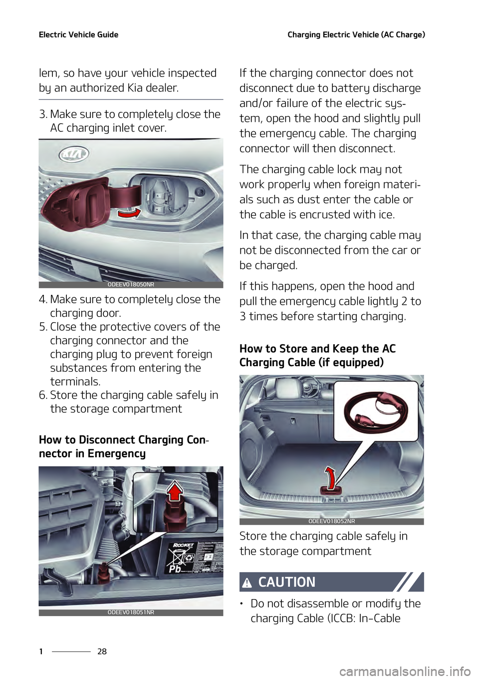 KIA NIRO EV 2021  Owners Manual �&�M�F�D�U�S�J�D��7�F�I�J�D�M�F��(�V�J�E�F
��
�
�$�I�B�S�H�J�O�H��&�M�F�D�U�S�J�D��7�F�I�J�D�M�F��	�"�$��$�I�B�S�H�F�

�M�F�N�
��T�P��I�B�W�F��Z�P�V�S��W�F�I�J�D�M�F��J�O�T�Q�F�D�U�F�E�